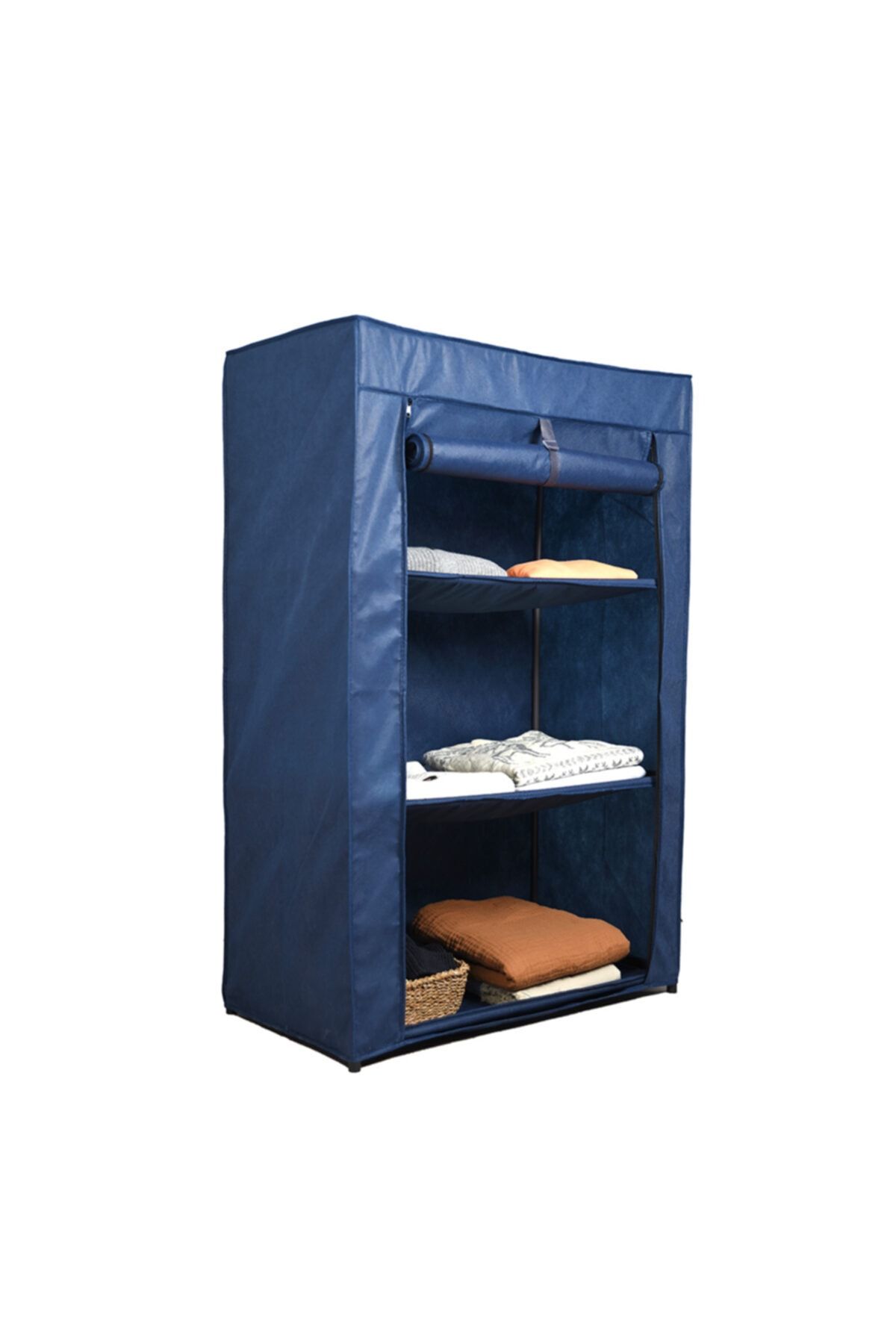 AntDesign Küçük Boy Renkli Bez Dolap Portatif Dolap Bez Gardrop