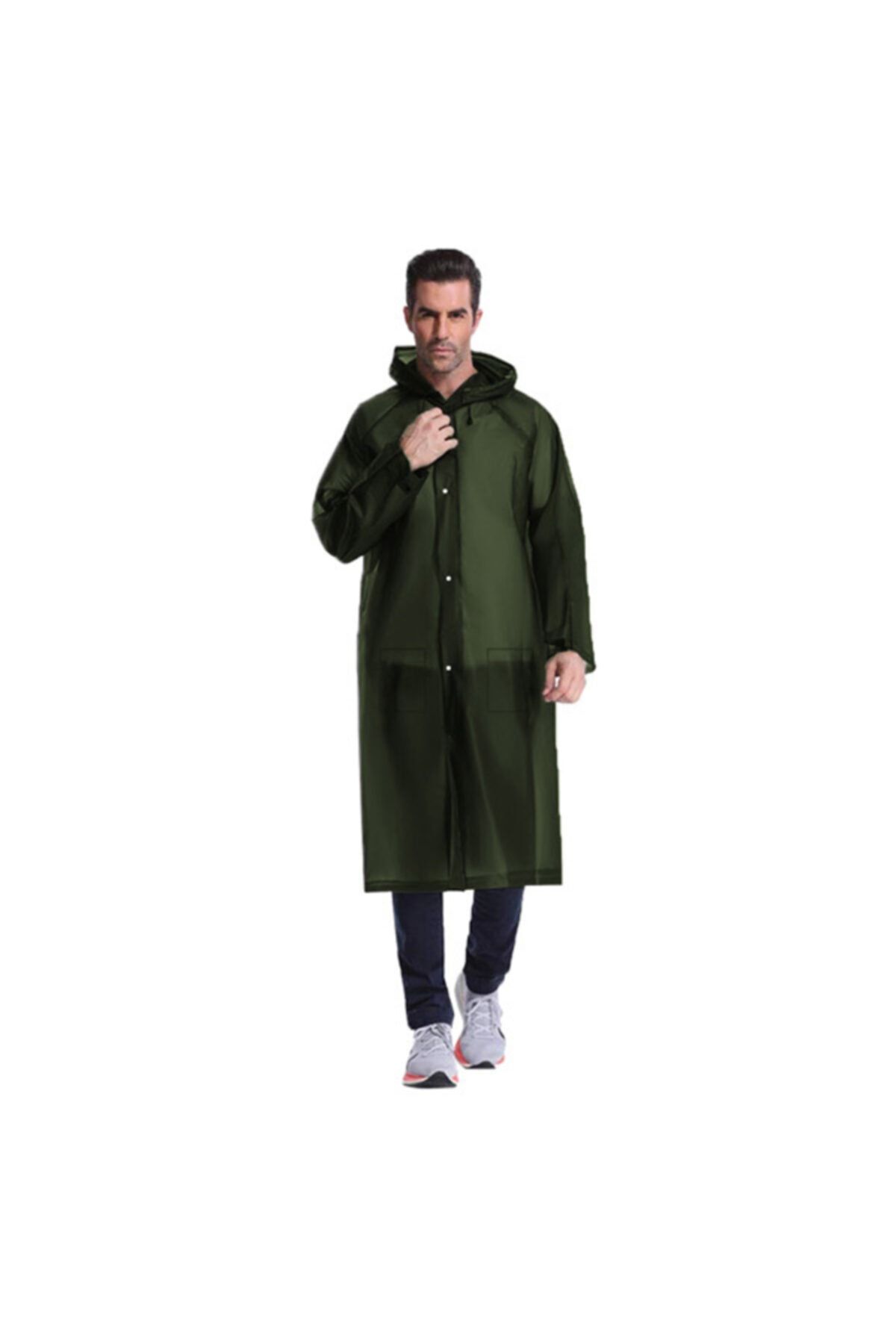 elifeoutdoor 11011 Pvc Cep Yağmurluk (haki) L