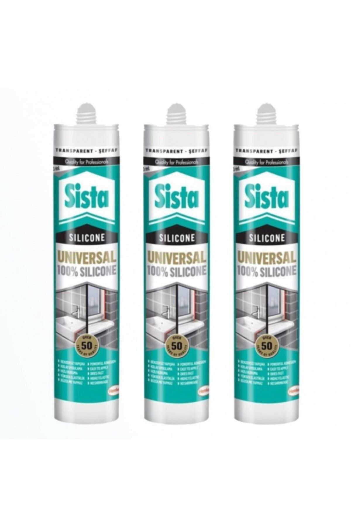 Sista Şeffaf Silikon 280 ml