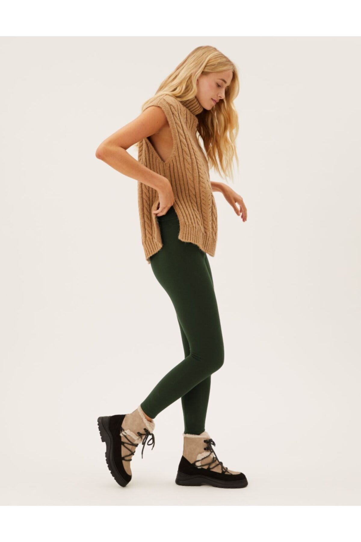 Marks & Spencer Yüksek Bel Termal Legging Tayt