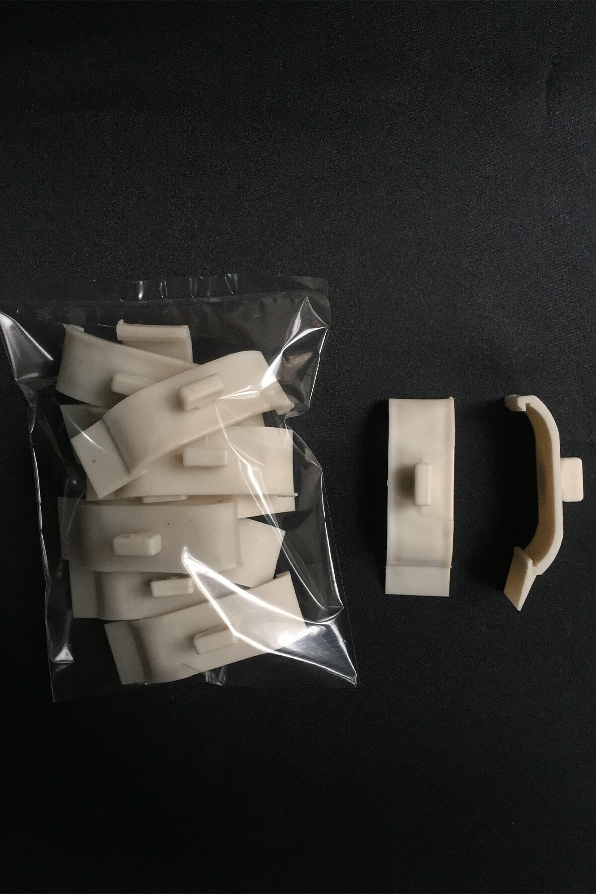 Konur Store Zebra Ve Stor Perde Montaj Aparatı Takmatik- Portray (GENİŞ KASA- 4,5 CM) 10 Adet