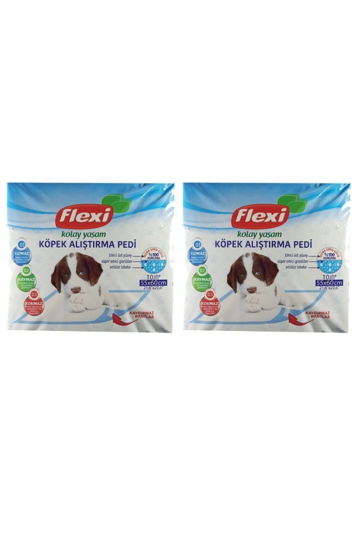 Flexi Kokulu Ve Bantlı Köpek Alıştırma Çiş Pedi 20 Adet