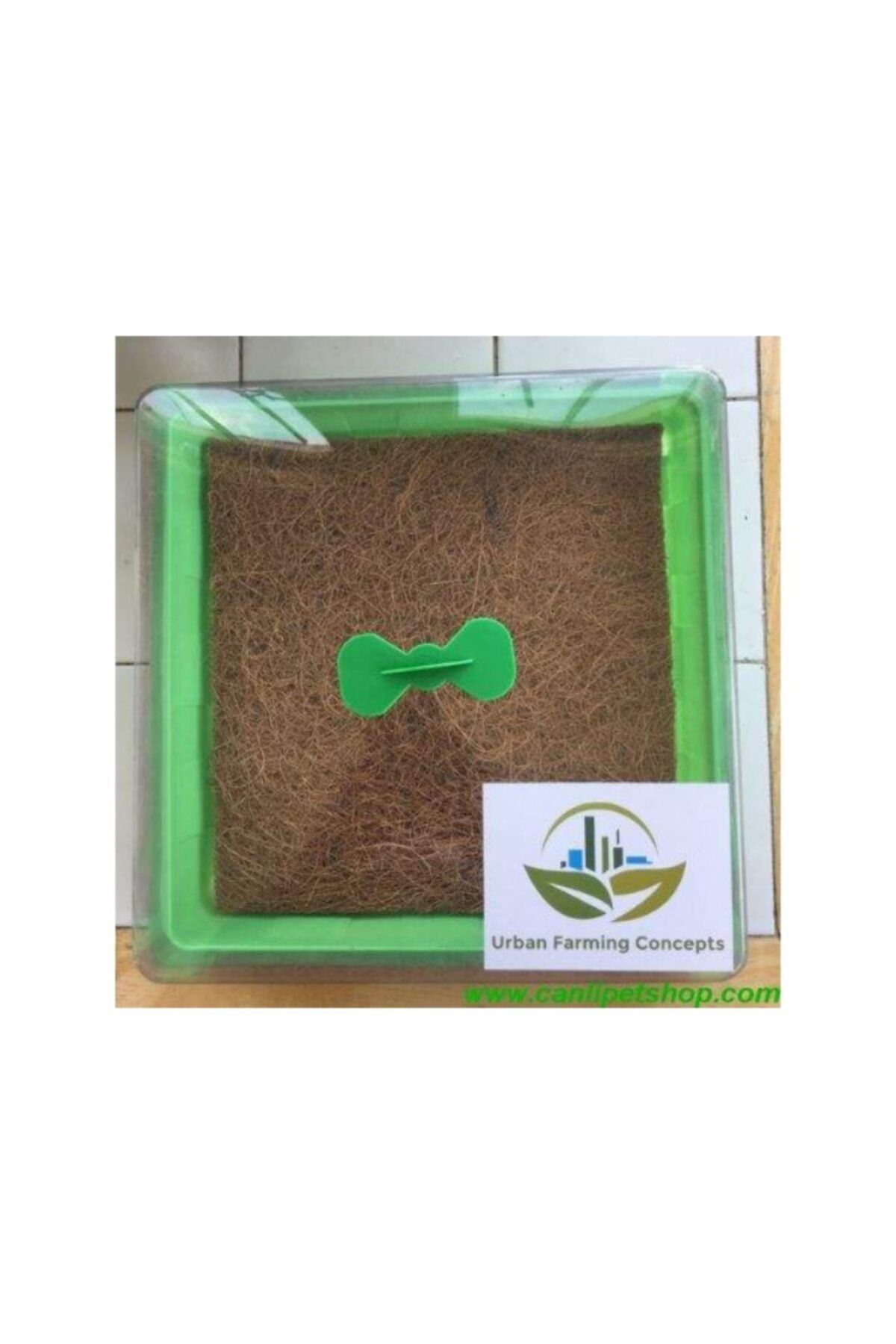 TROPİKAL Zemin Için Hindistan Cevizi Torfu Tabaka Şeklinde 10x12x3 Cm
