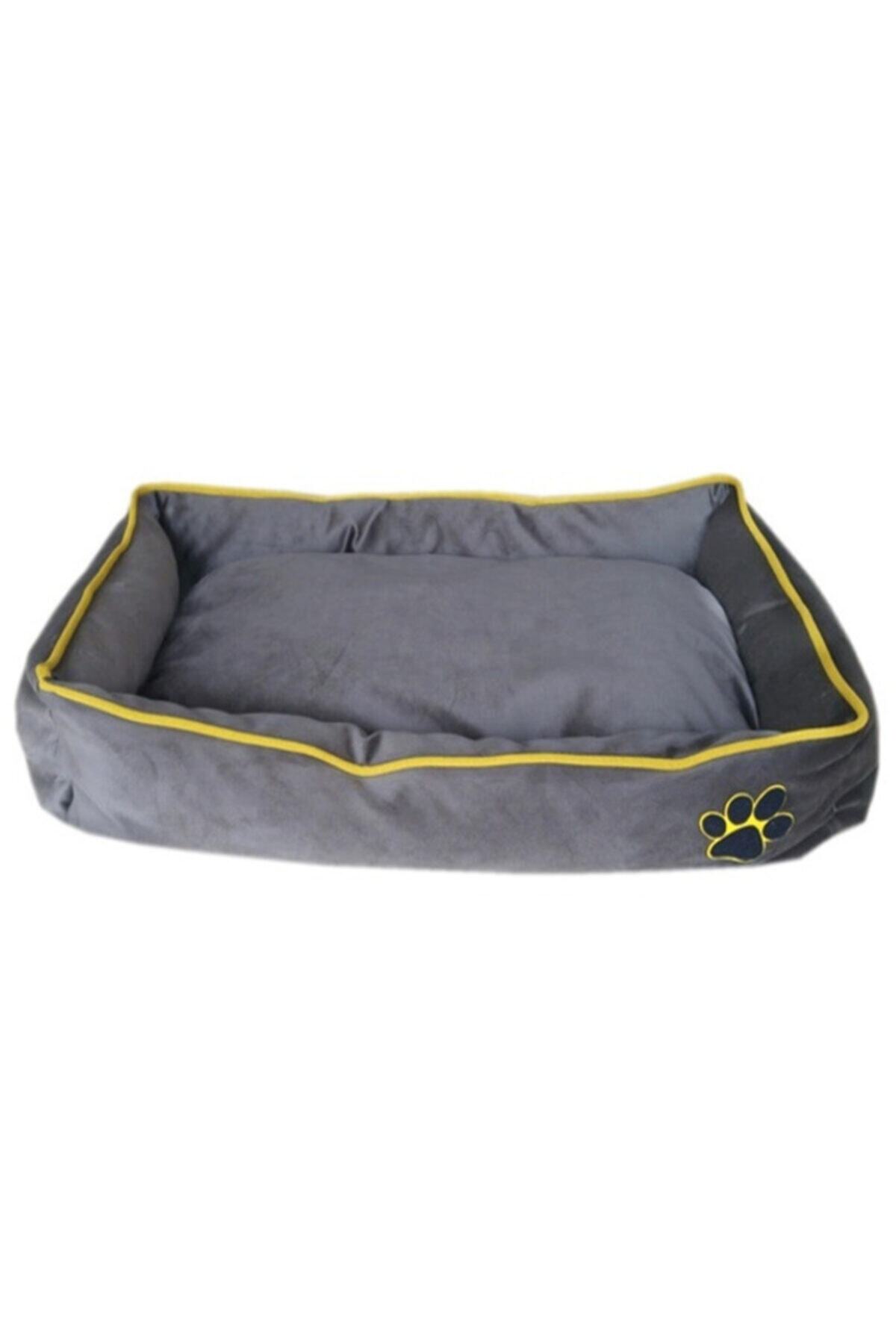 DIGERUI Nohov Tay Tüyü Köpek Yatağı Medium 15*60*80 Cm Gri