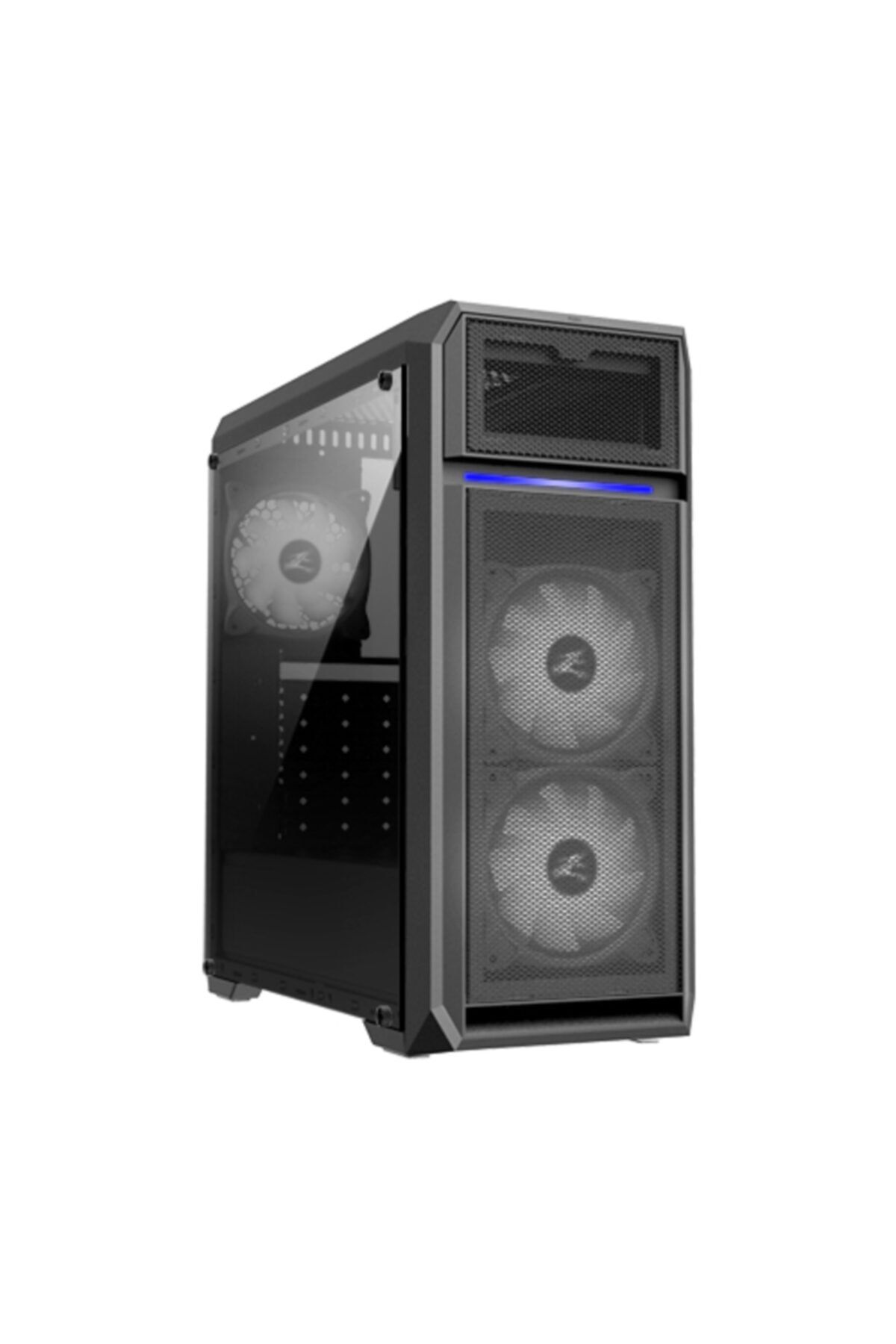 Zalman N5 Of Atx Mid Tower 3 Beyaz Led Fanlı Kasa 1 X Kulaklık, 1 X Mikrofon, 2 X Usb 2.0, 1 X Usb