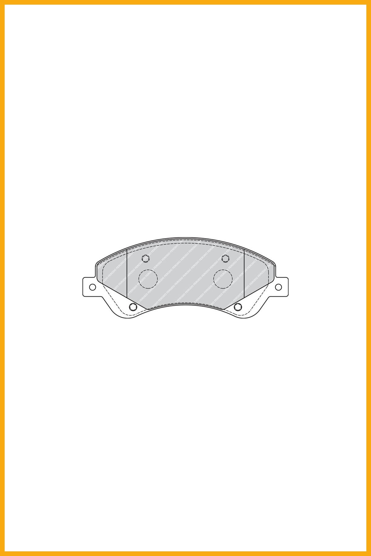 AAVDAN On Fren Balatası Transıt V347 06 14 (onden Ceker) Fıslı