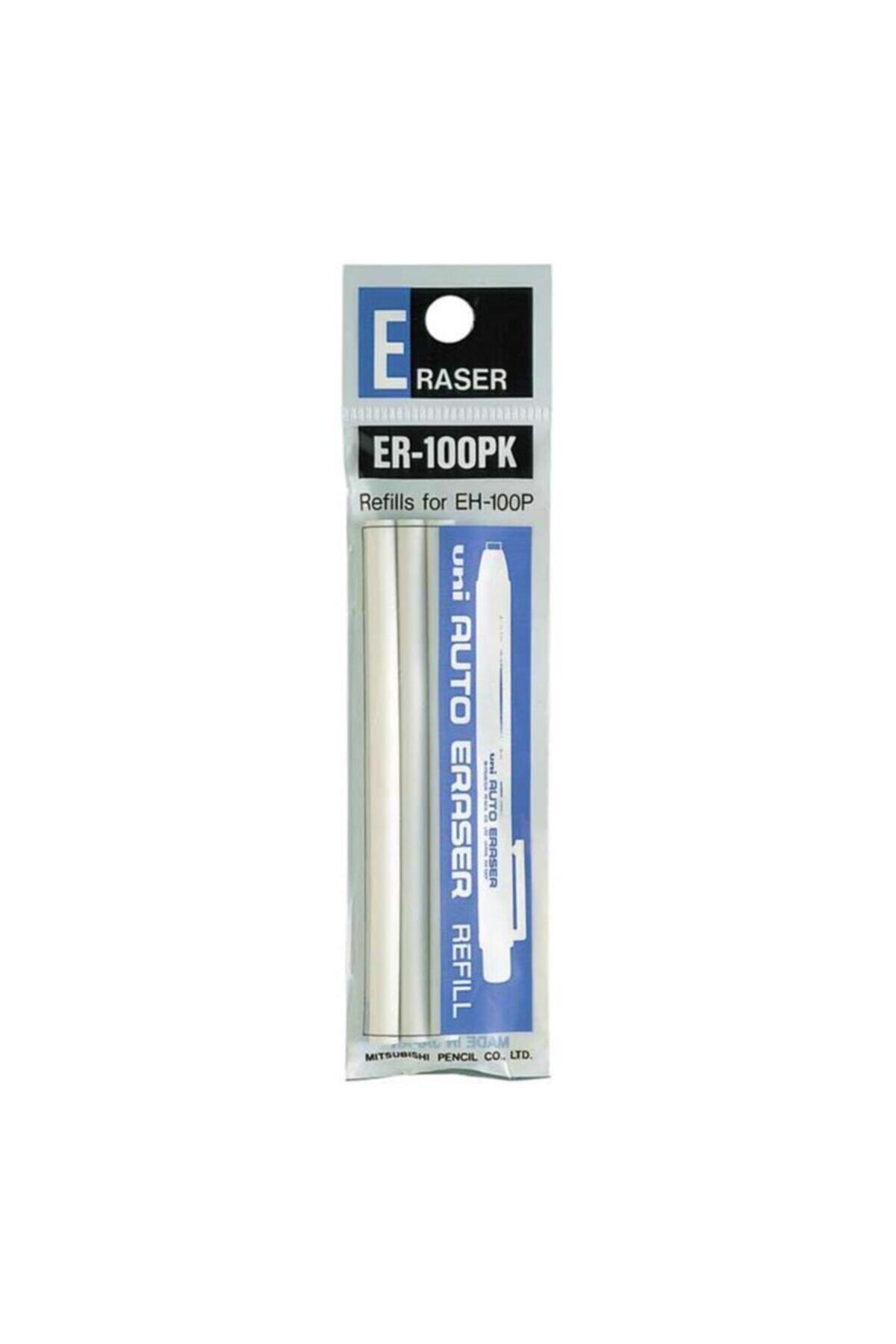 UNİBALL Uni Er-100pk 0,5x90 Kalem Silgi Yedeği 3'lü Beyaz