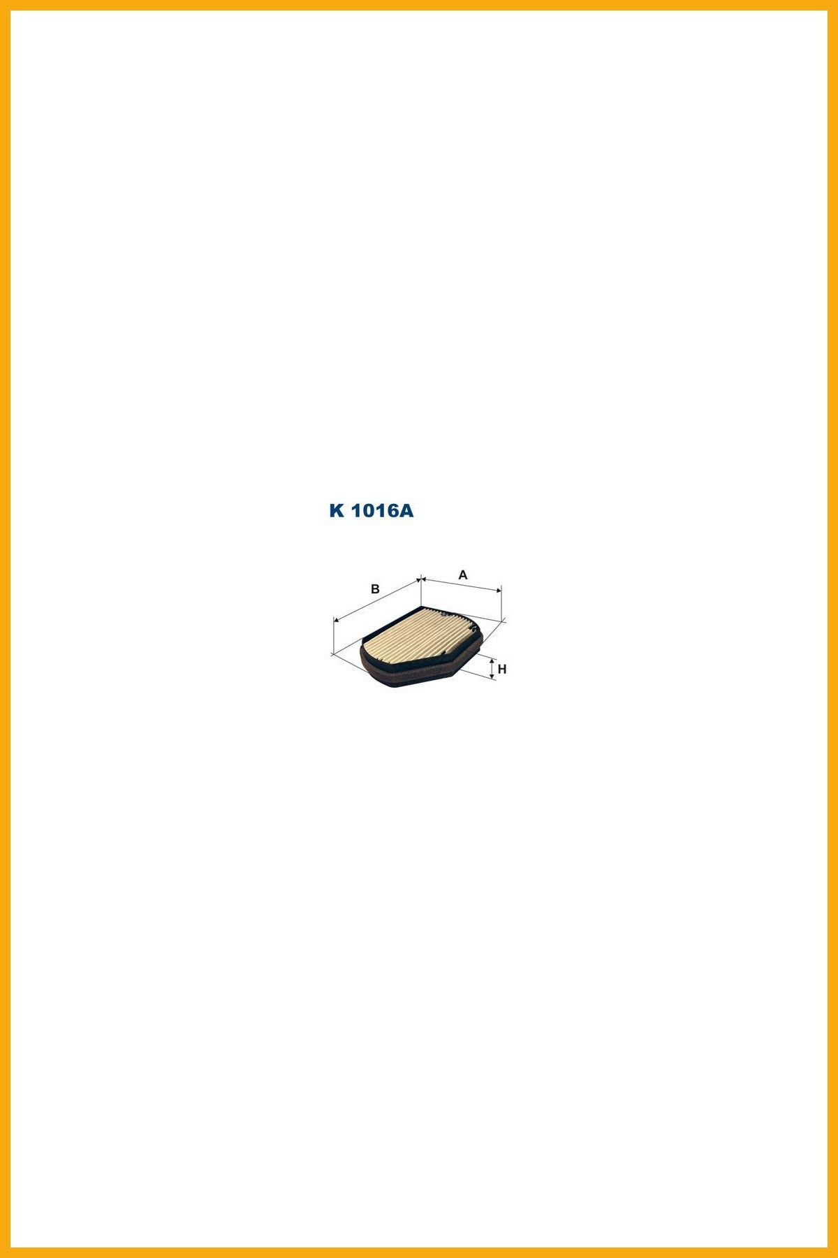 AAVDAN Polen Fıltresı Karbonlu W202 94 00 C208 97 02 W210 96 02 R170 96 00