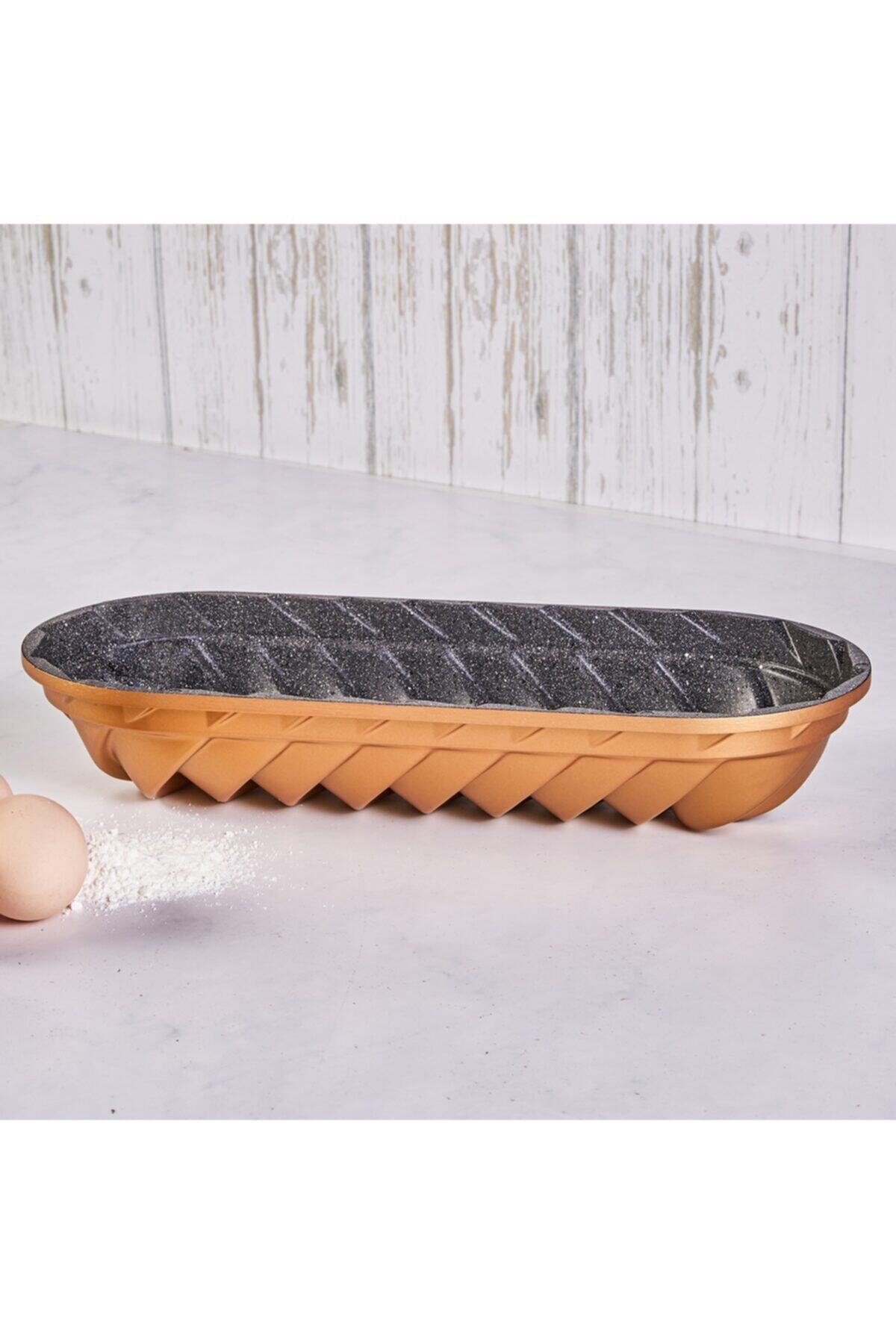 Emsan Lavin Gold Large Baton Kek Kalıbı 35 Cm
