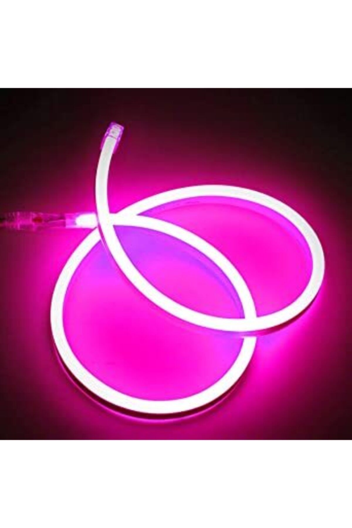 ookay neon esnek serit led 20 metre pembe 220 volt fis fiyati yorumlari trendyol