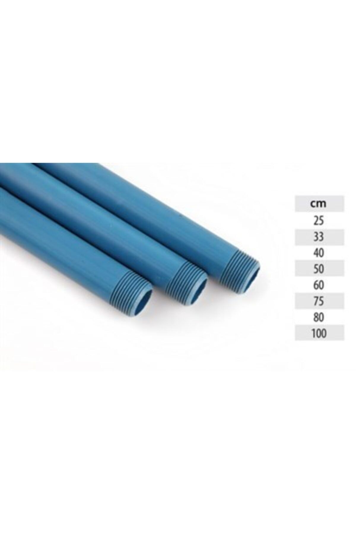 Arzuman Pvc Uzatma Borusu (MAVİ) 60 Cm-10 Adet