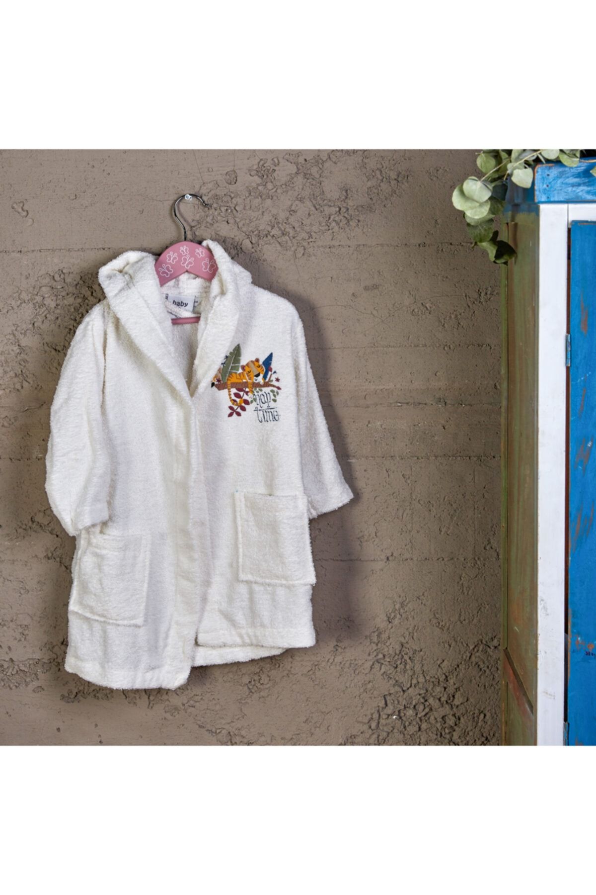 Karaca Home Bummer 2-4 Yaş Çocuk Bornoz Offwhite