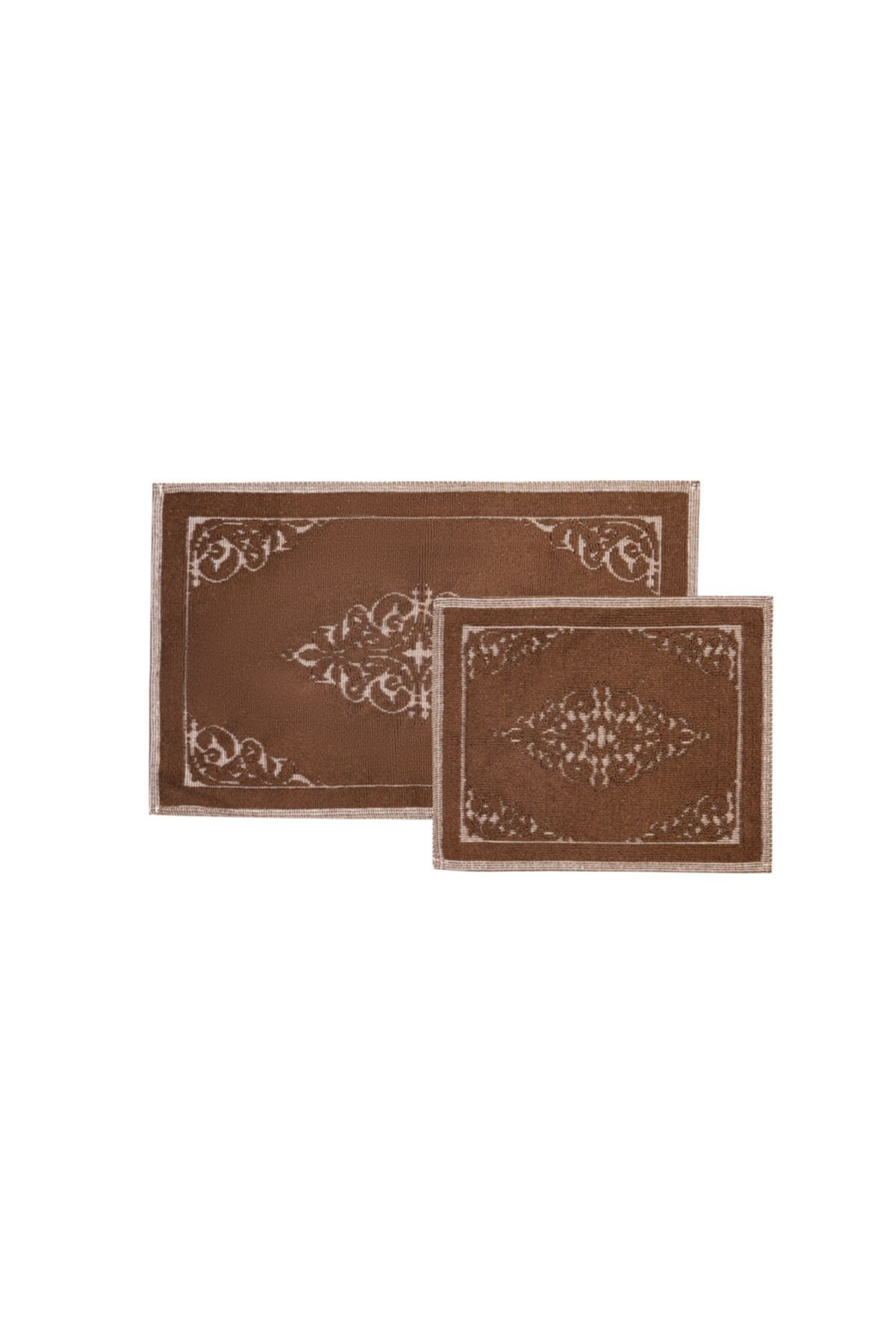 Karaca Home Milly Kahve 2li Paspas Set