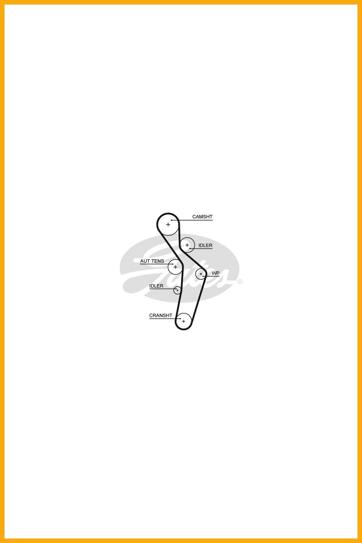 AAVDAN Trıger Kayısı (145x230) Vw Golf V Touran 2.0fsı 16v (03 04) Audı A3 A4 2.0fsı (02 05) Ct1056