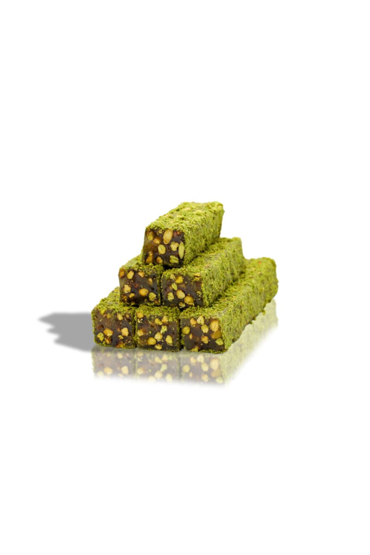 Safranevi Lokumları Duble Antep Fıstıklı Spesiyal Lokum (500 Gr )