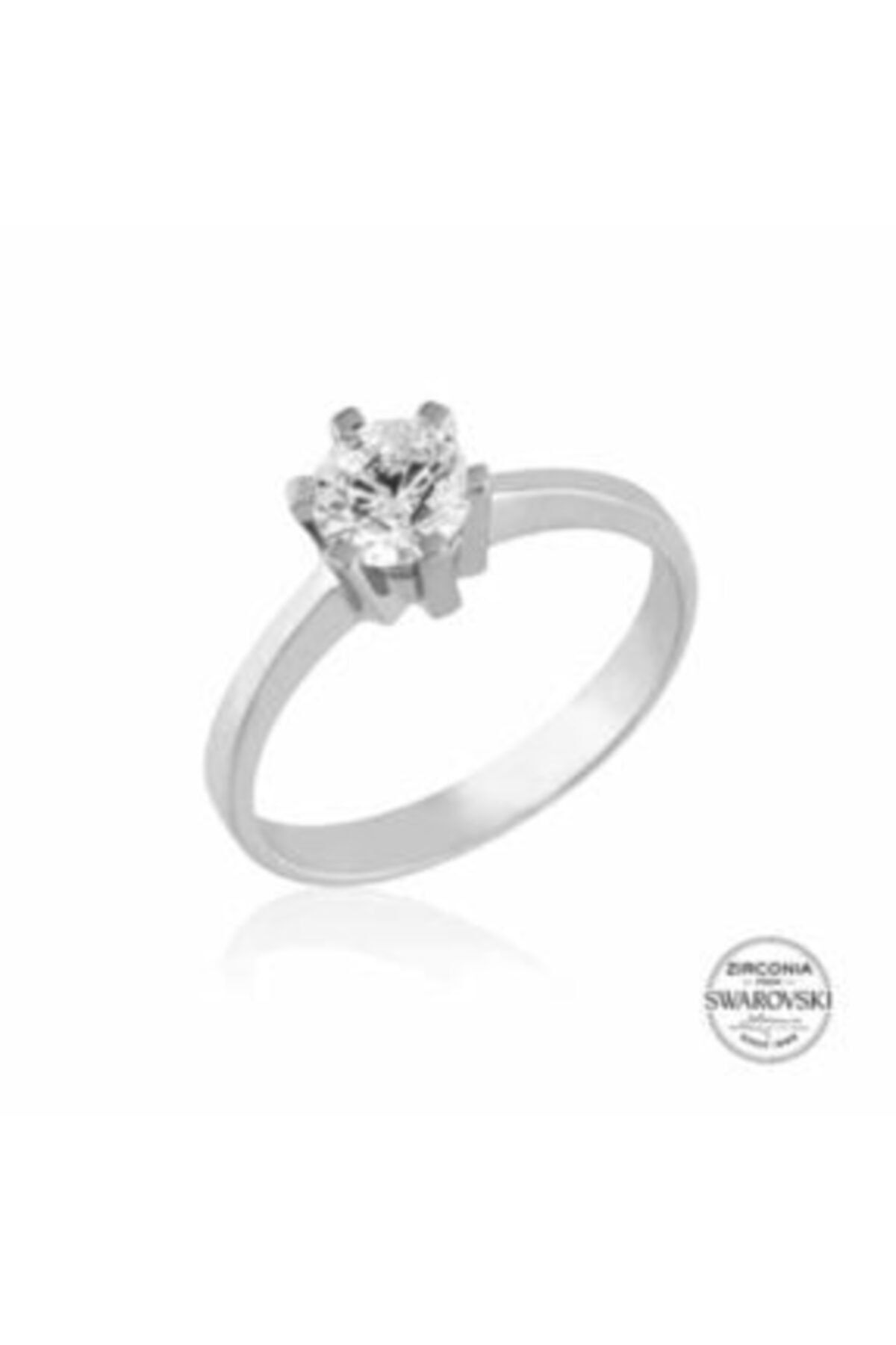 Swarovski Tek Taş Bayan Yüzük