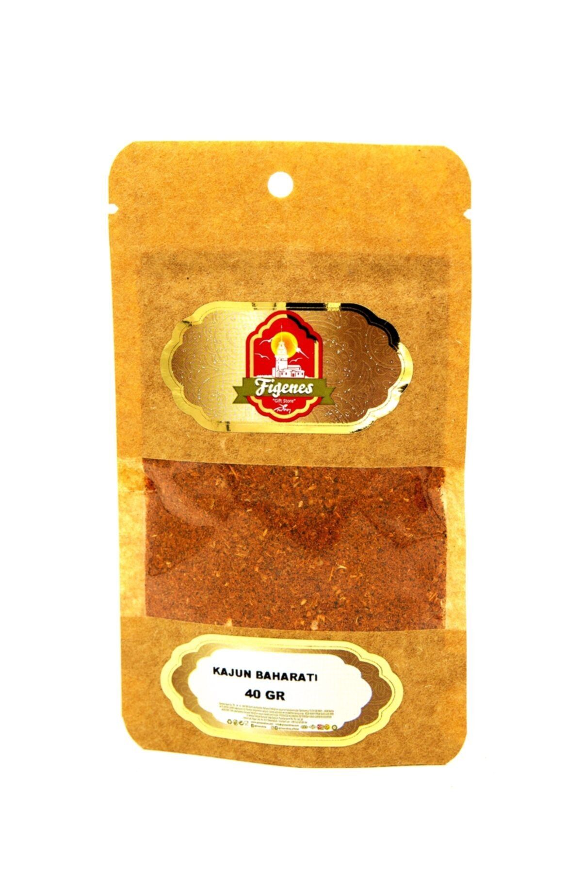 Figenes Kajun Baharatı Kraft Paket 40 Gr