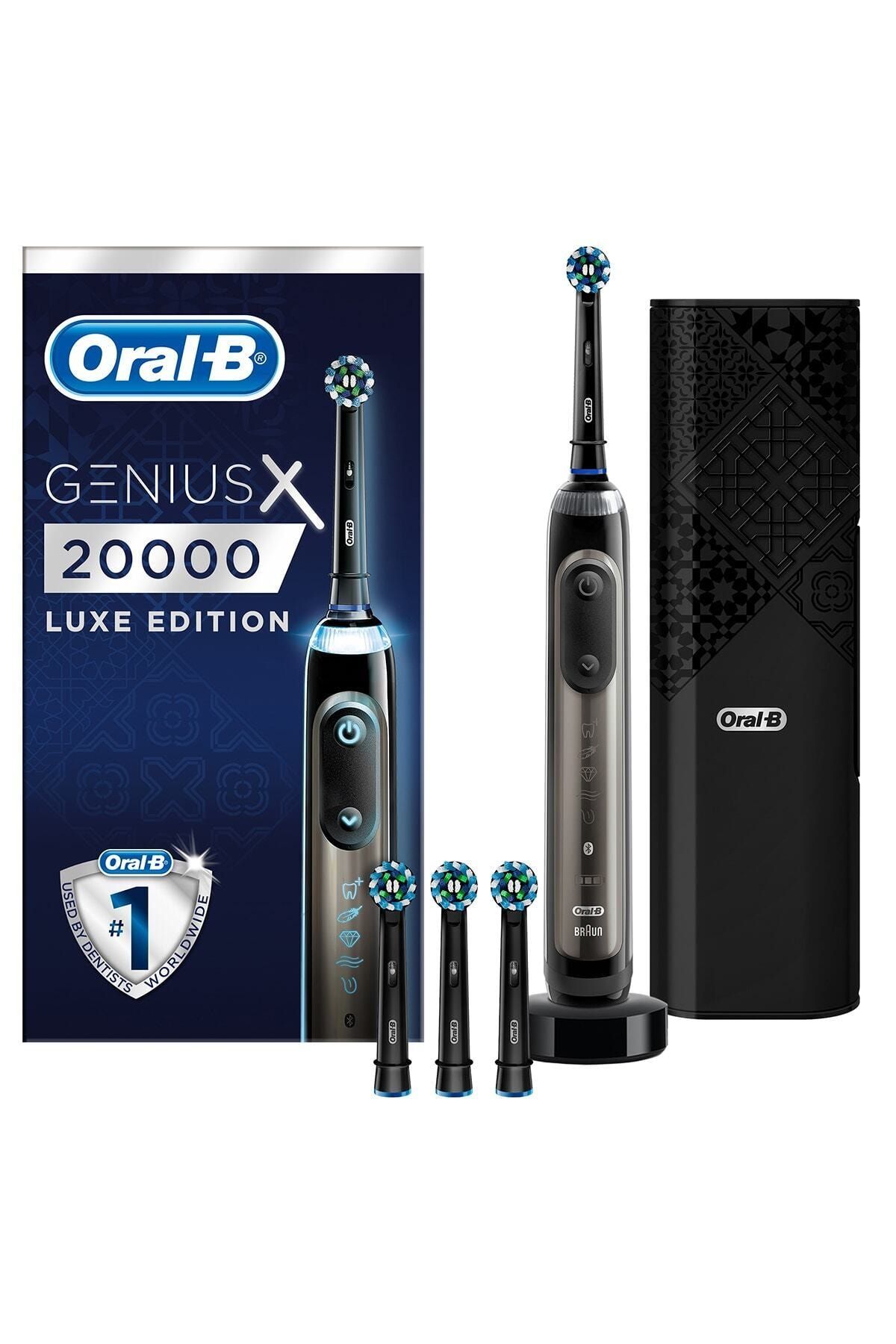OralB Genius X Luxery Edition Anthracite Grey Şarj Edilebilir Diş Fırçası
