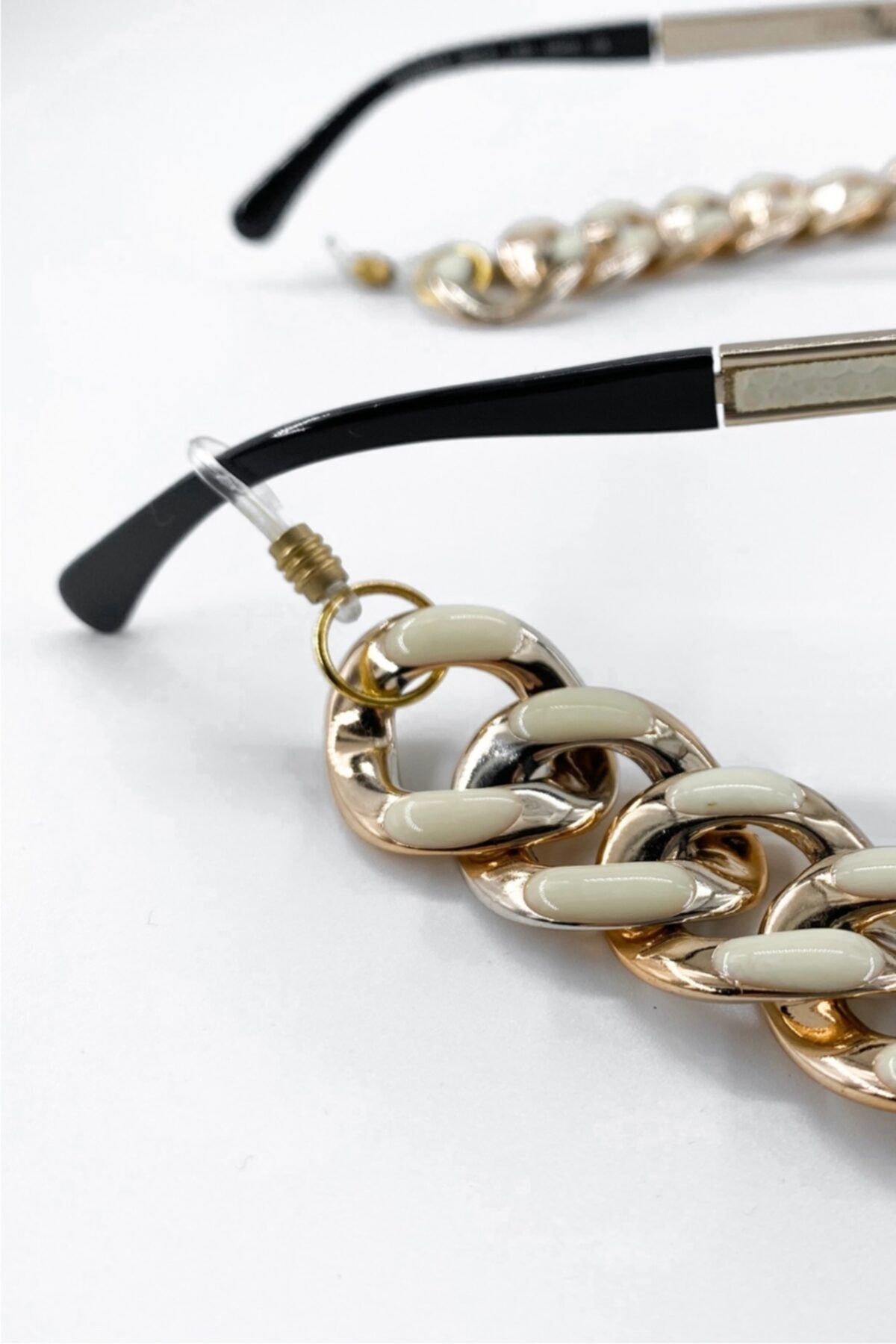 BNR design Sedef & Gold Akrilik Gözlük Aksesuarı