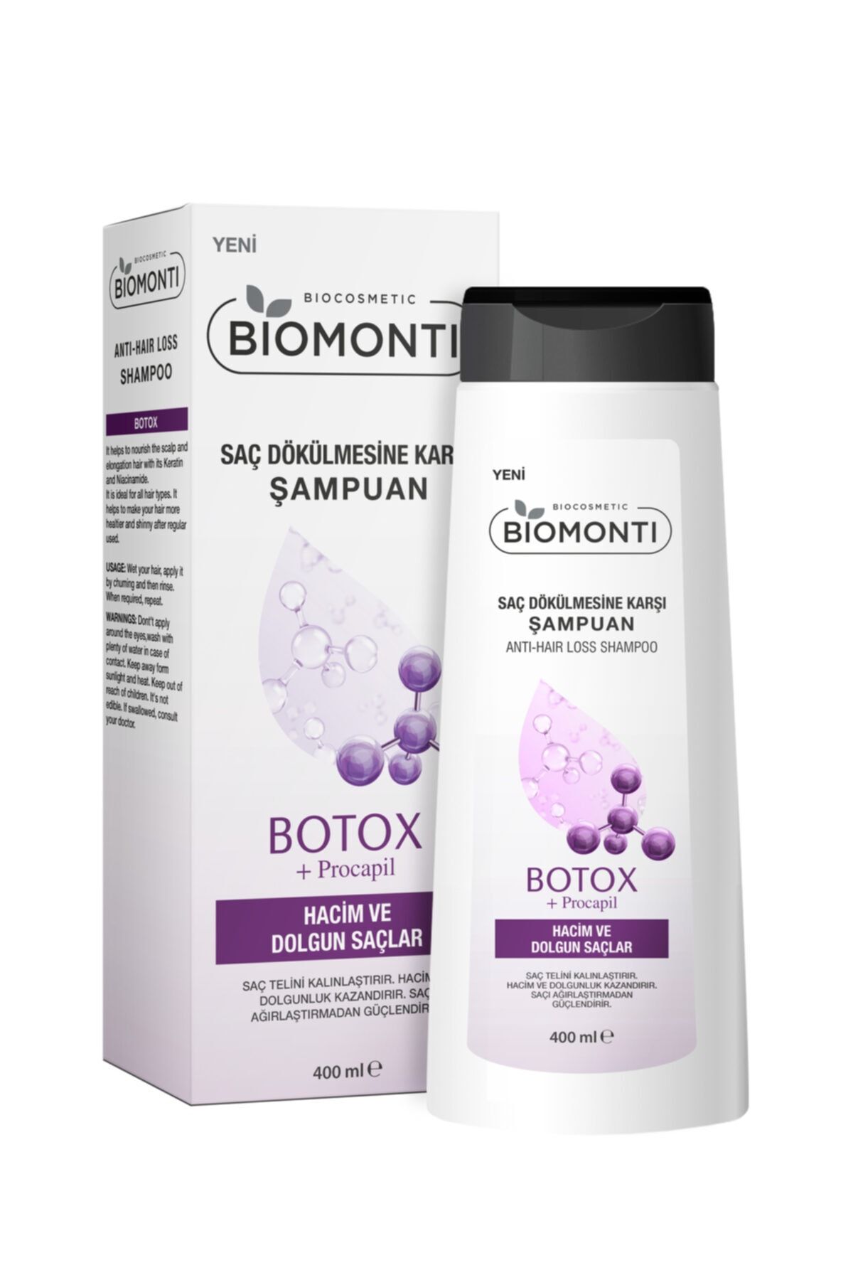 BİOMONTİ Bıomontı Botox Shampoo 400ml
