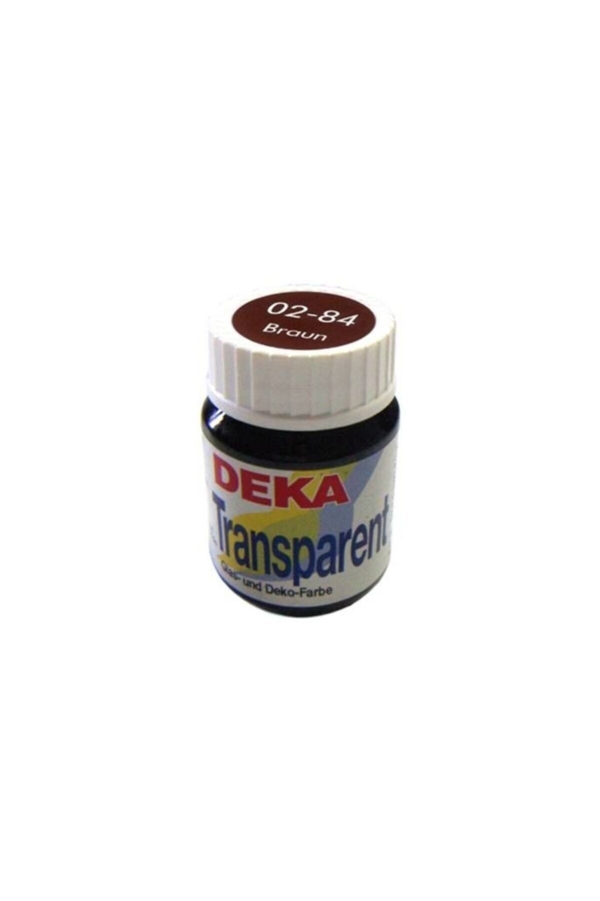 Deka Kahverengi Transparent Cam Boyası 25 Ml. 02-84