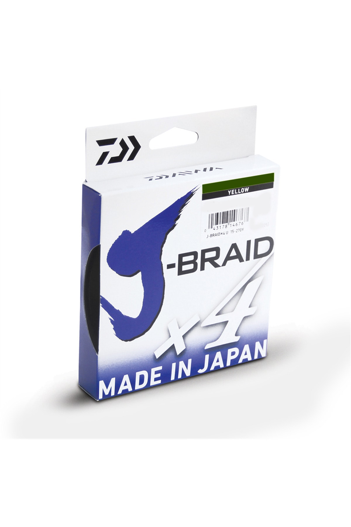 DAIWA Jbraid 4b 270m 0,25mm Ip Misina