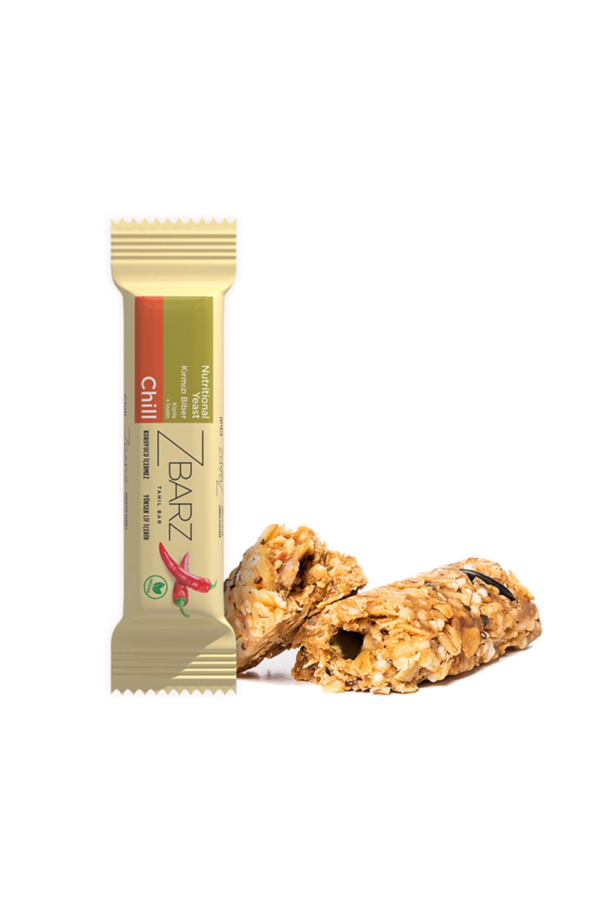 ZBARZ GIDA SAN VE TİC AŞ Chill Kırmızı Biber Bar 35 gr