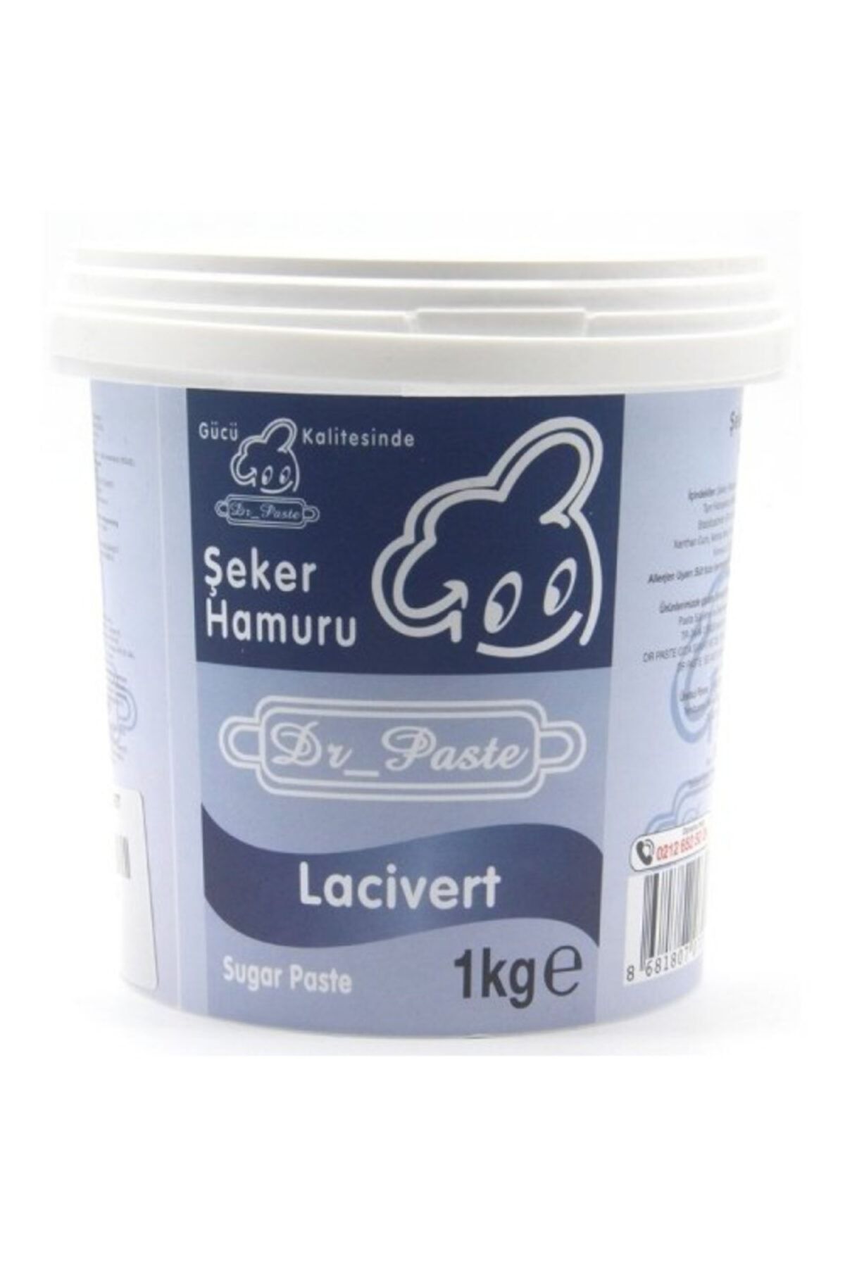 Dr.Paste Dr Paste Şeker Hamuru 1 Kg Lacivert