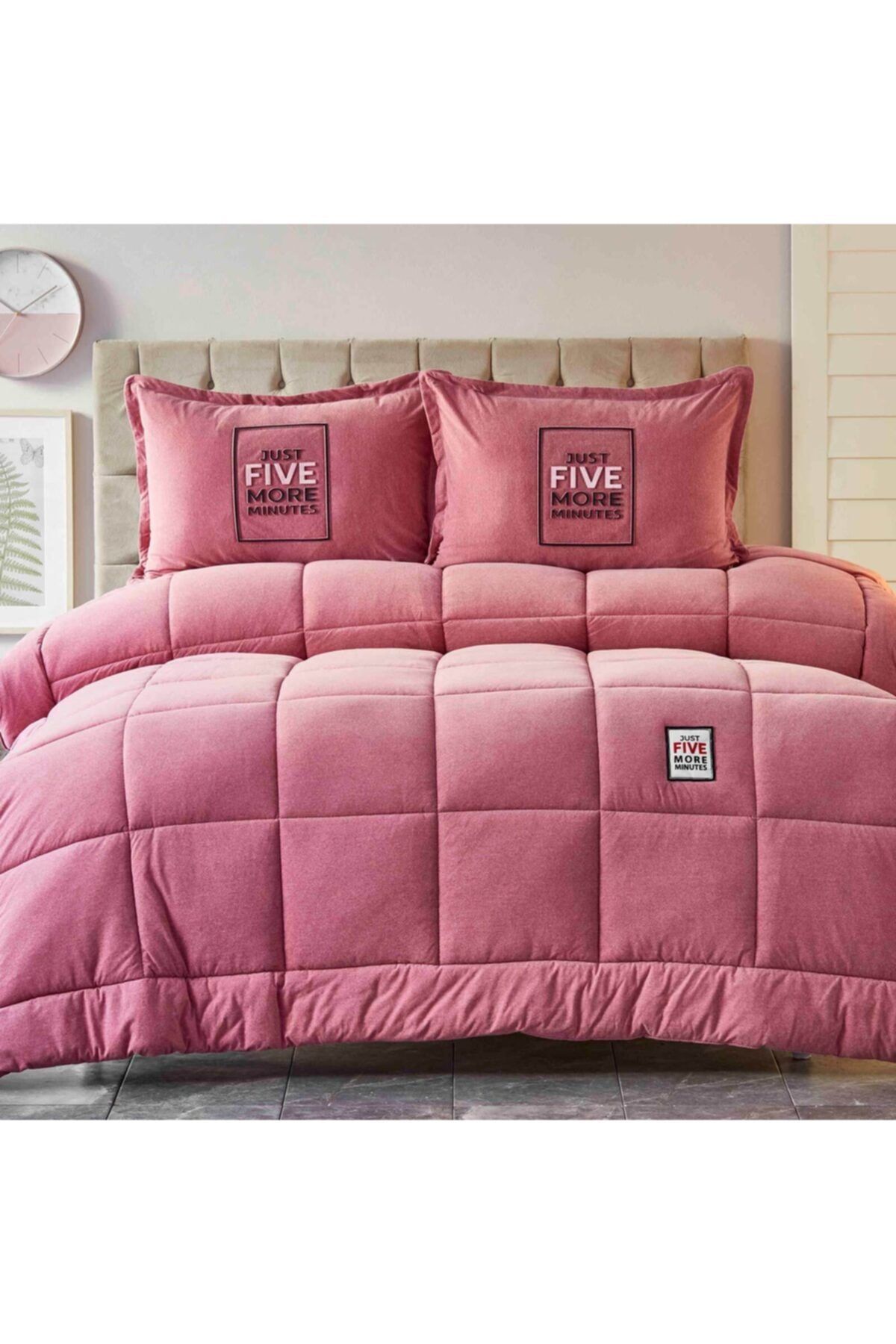 Karaca Home Softy Kırmızı Çift Kişilik Cotton Comfort Set
