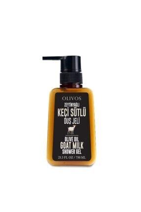 %100 Doğal Keçi Sütü Ve Zeytinyağlı Banyo Ve Duş Jeli Kuru Cilt Nemlendirici Ve Besleyici 750 ml Image 0