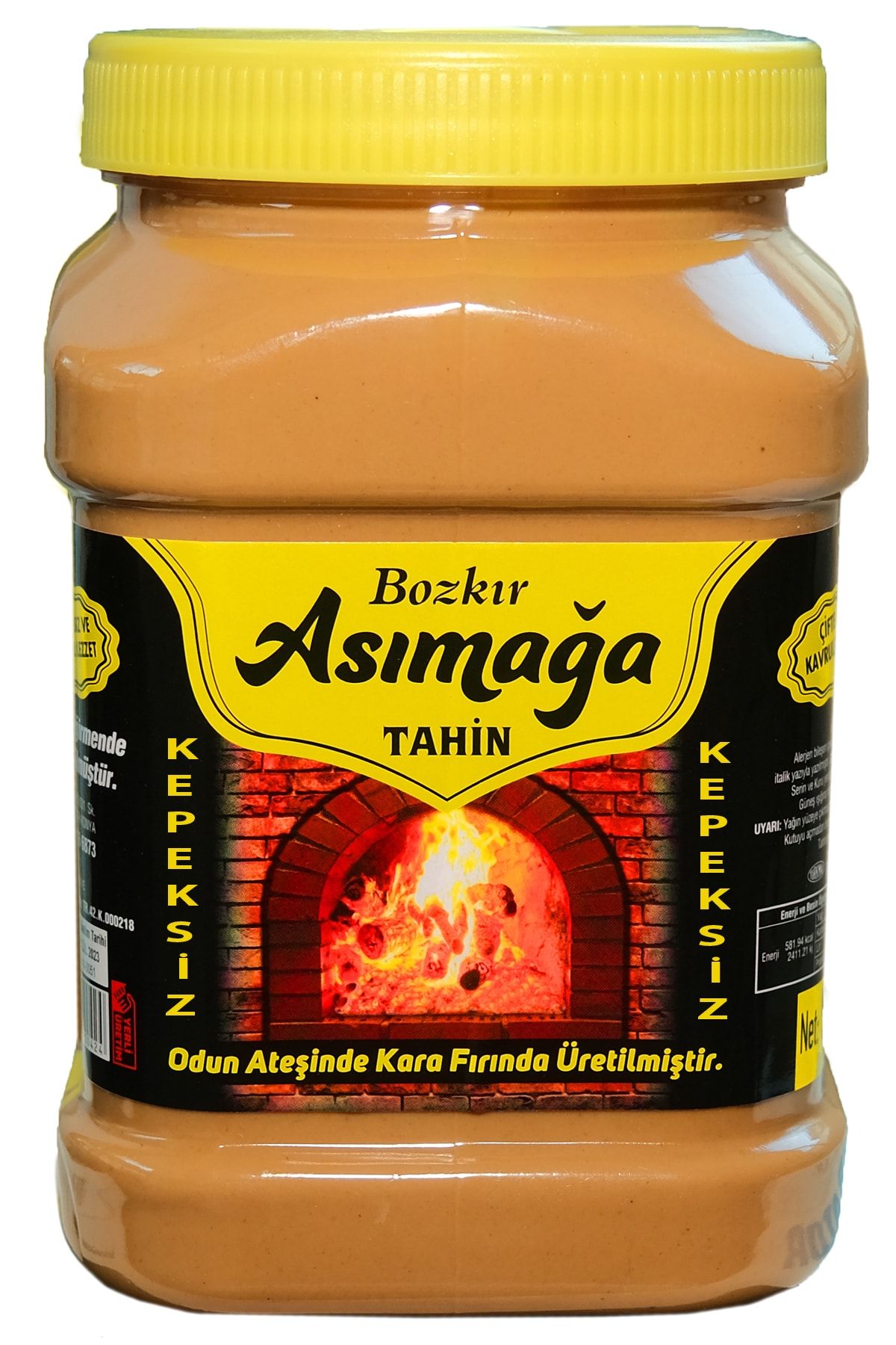 Bozkır Asımağa Asımağa Bozkır Tahini Kepeksiz Odun Ateşinde Tahin 930g