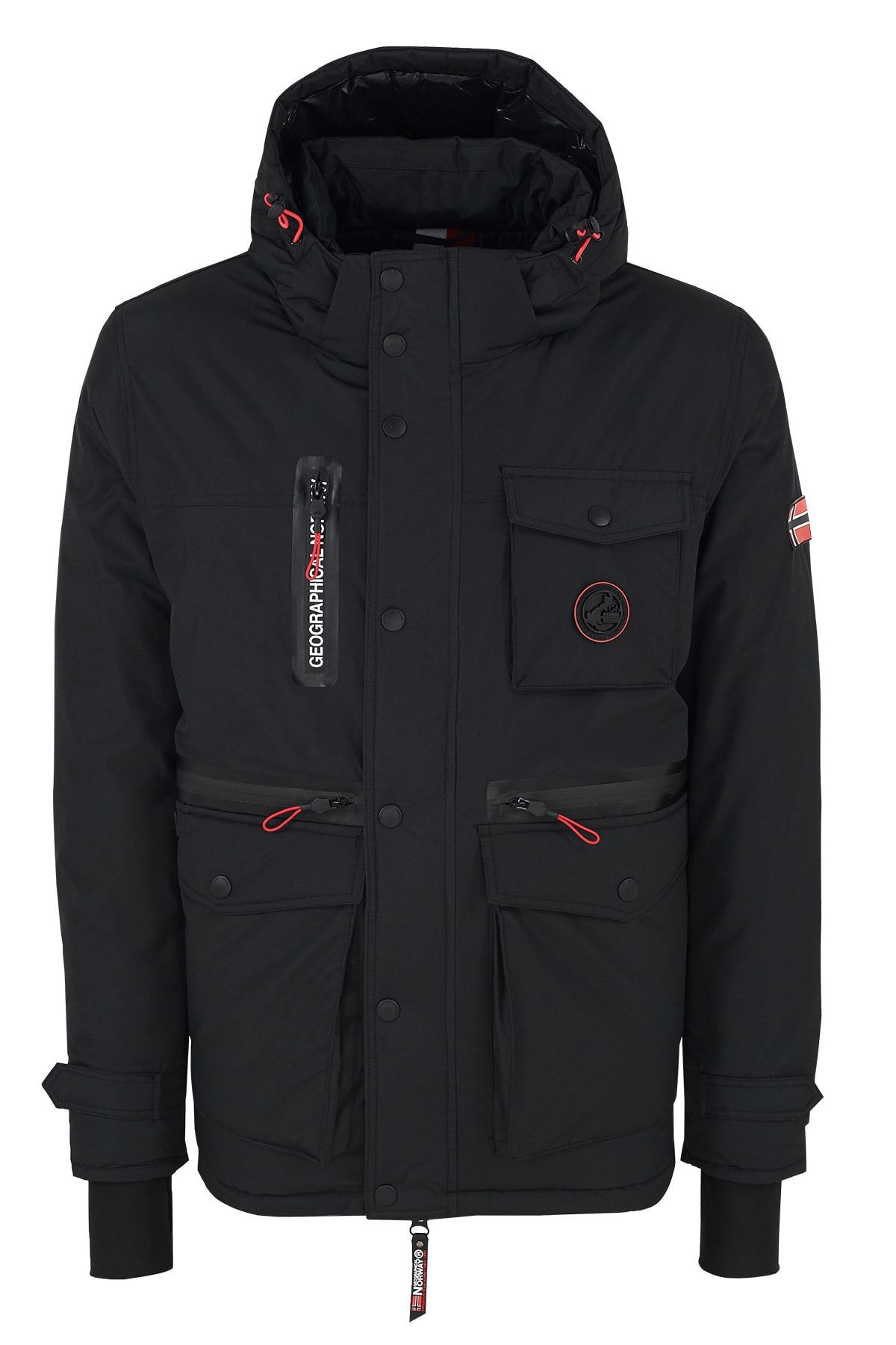 Norway Geographical Kapüşonlu Suya Dayanıklı Outdoor Parka ERKEK PARKA ARAGON