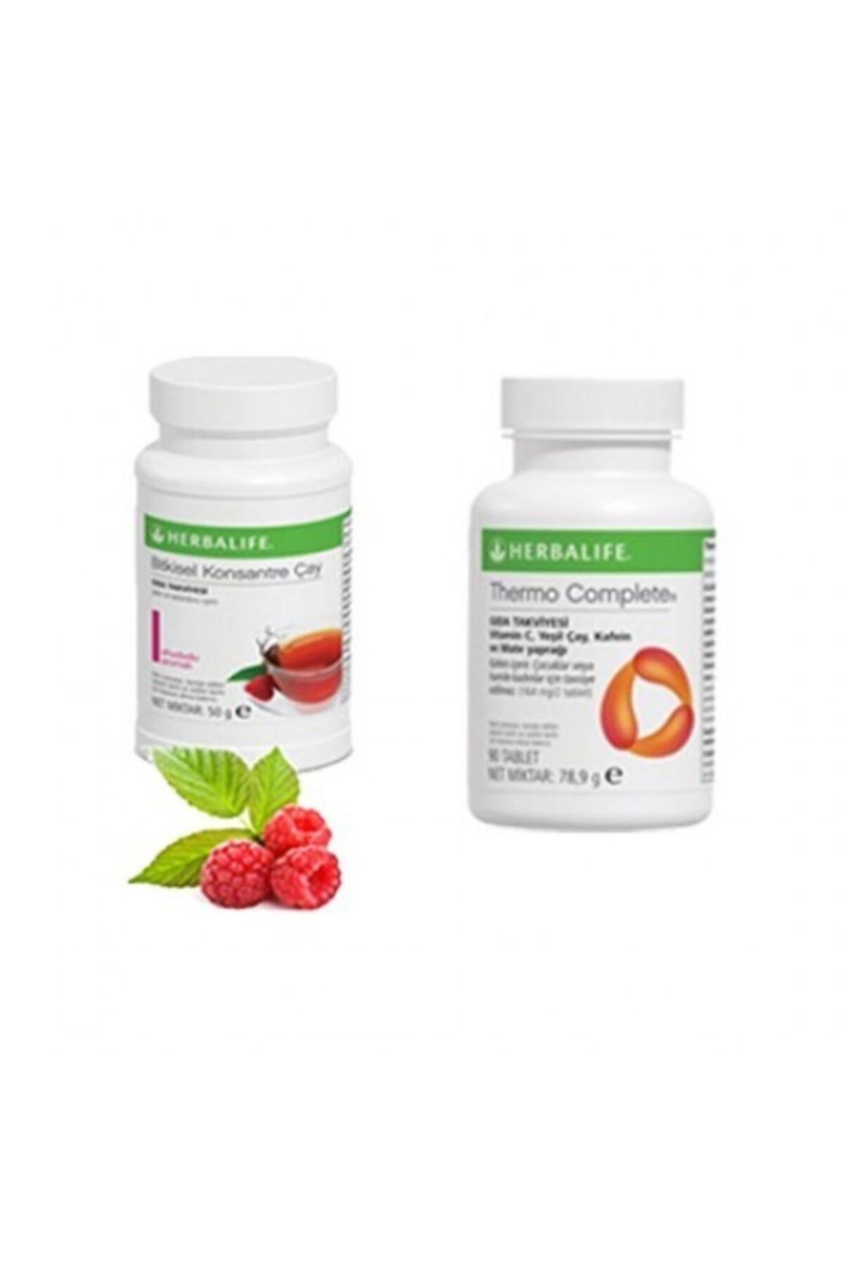 Herbalife Bitkisel Konsantre Çay 50 Ml Ahududu Aromalı, Thermo Complete