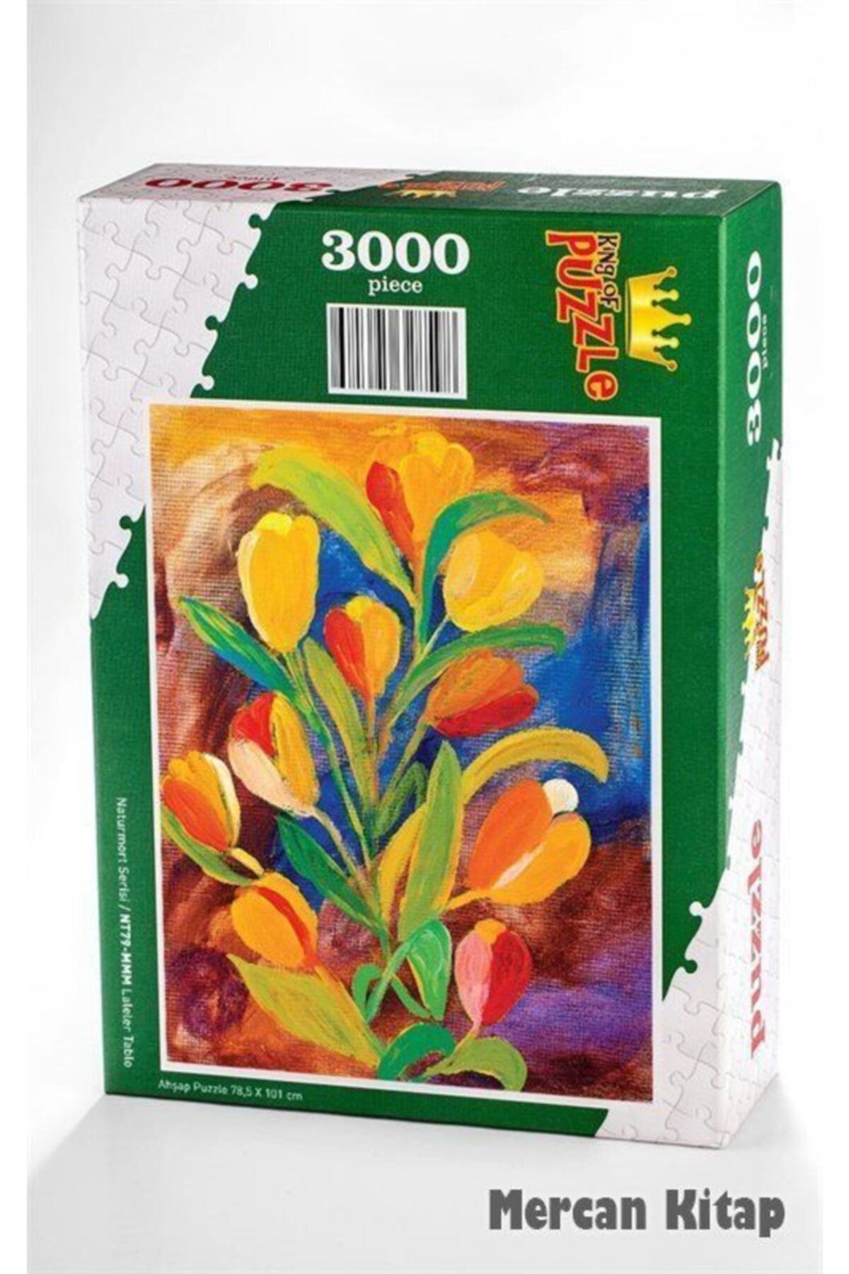 King Of Puzzle Laleler Tablo Ahşap Puzzle 3000 Parça (nt79-mmm)