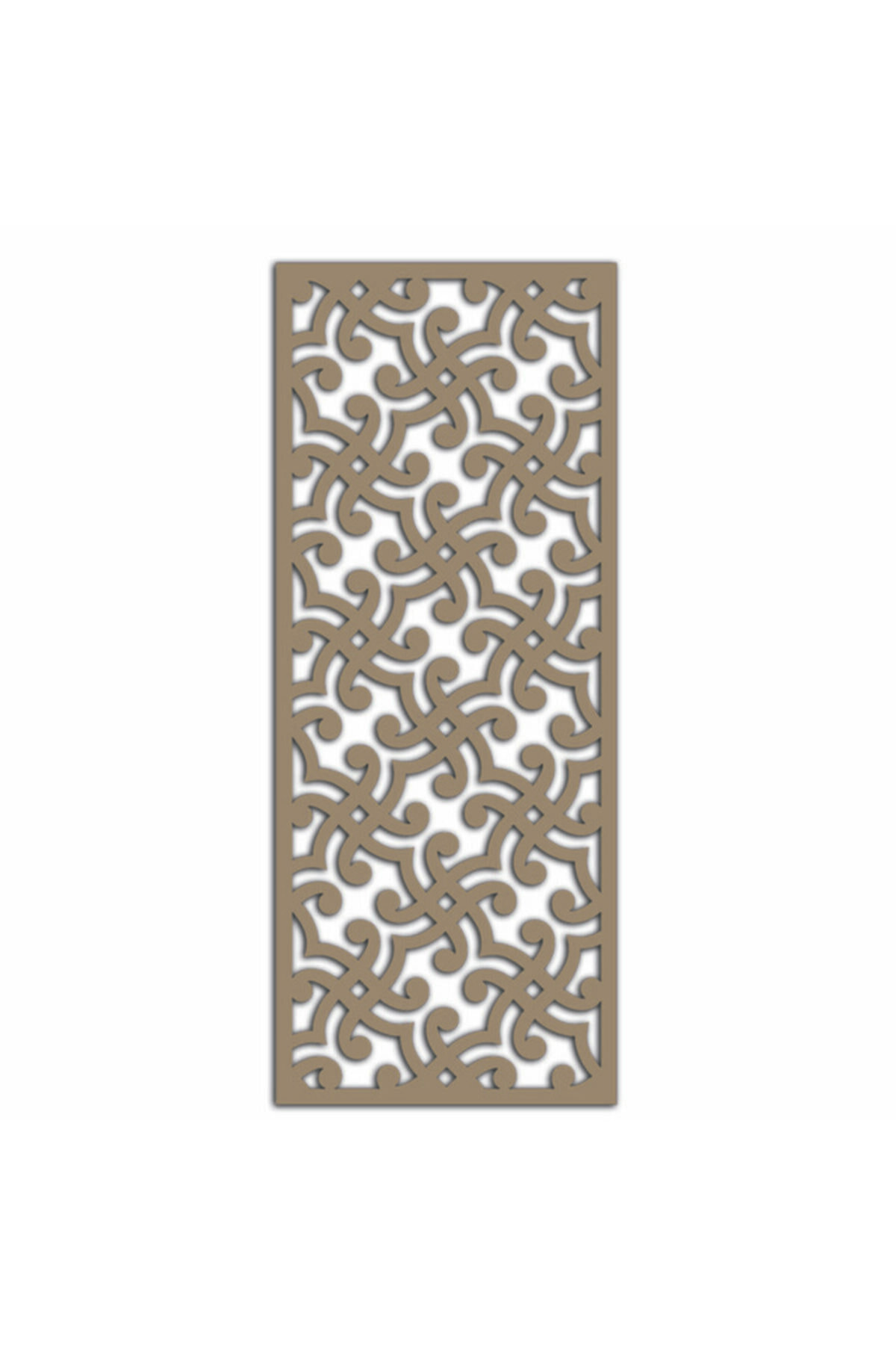 Liar Dekor Liar Ahşap Seperatör (Paravan) - KSP-19 - (10 mm) - (69 cm x 139 cm) - (Ham)