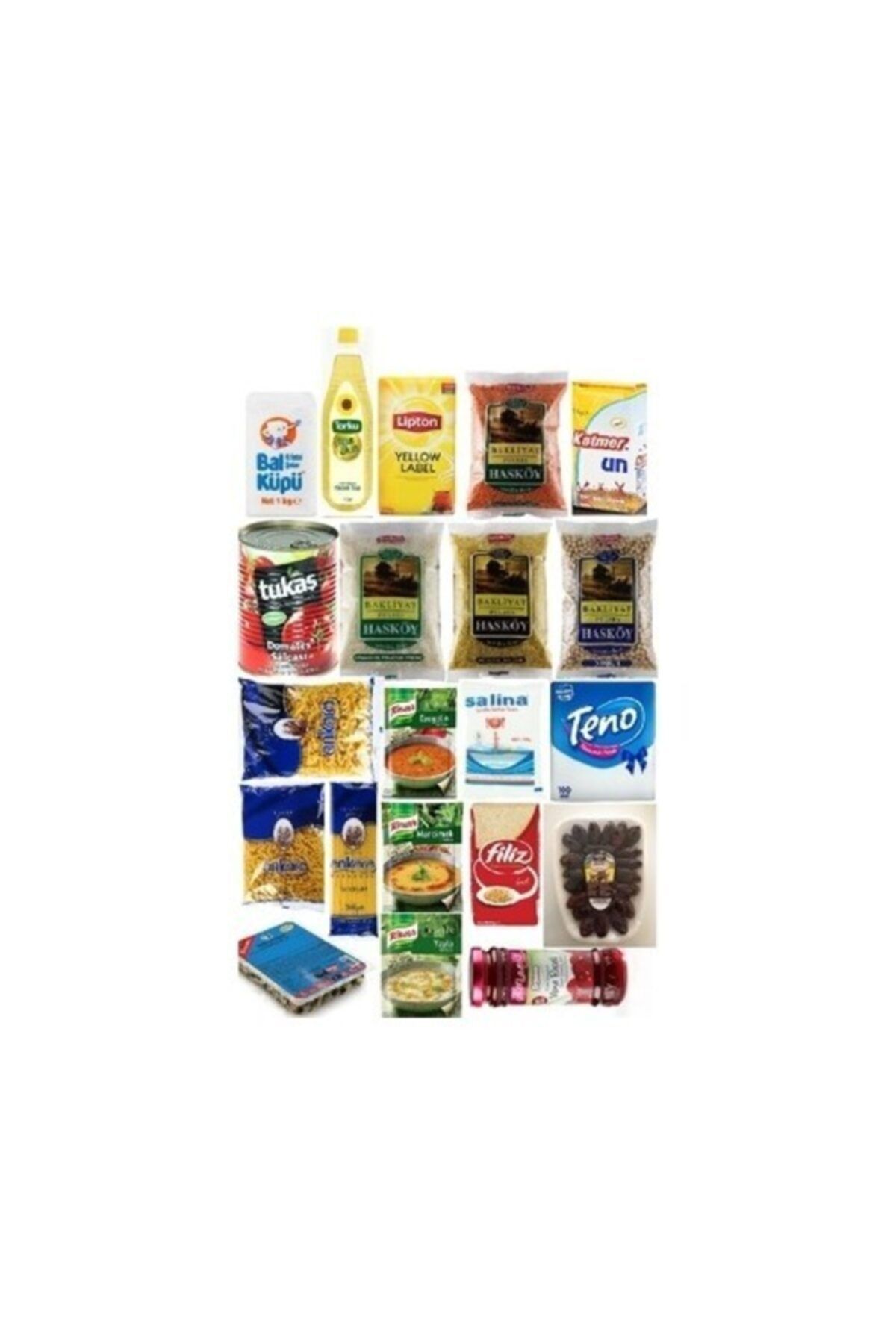 Nuh'un Ankara Ramazan Paketi Yardım Kolisi 21 Parça Paket-3