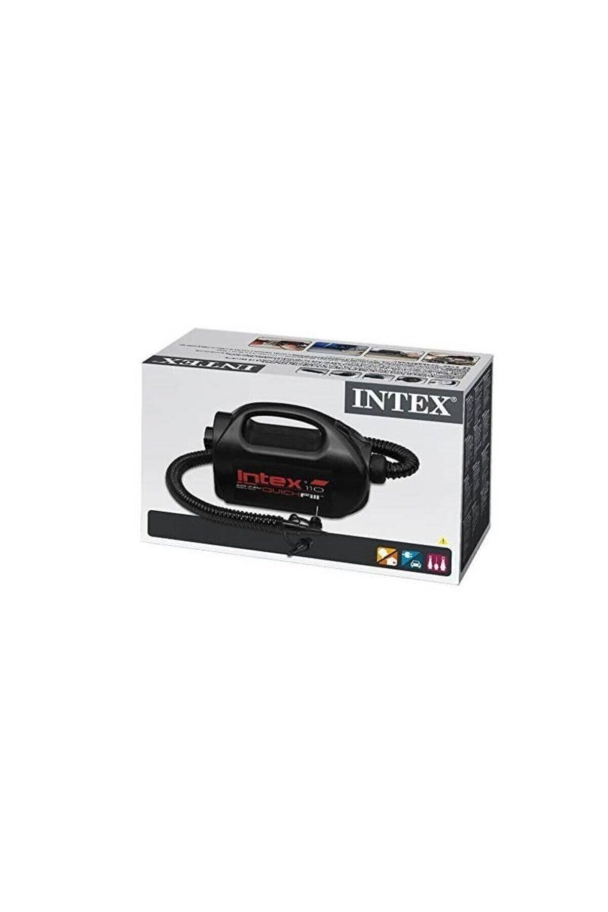 Intex Elektrikli Ve Çakmak Şarjı Girişli Hızlı Pompa Ip68609 220v