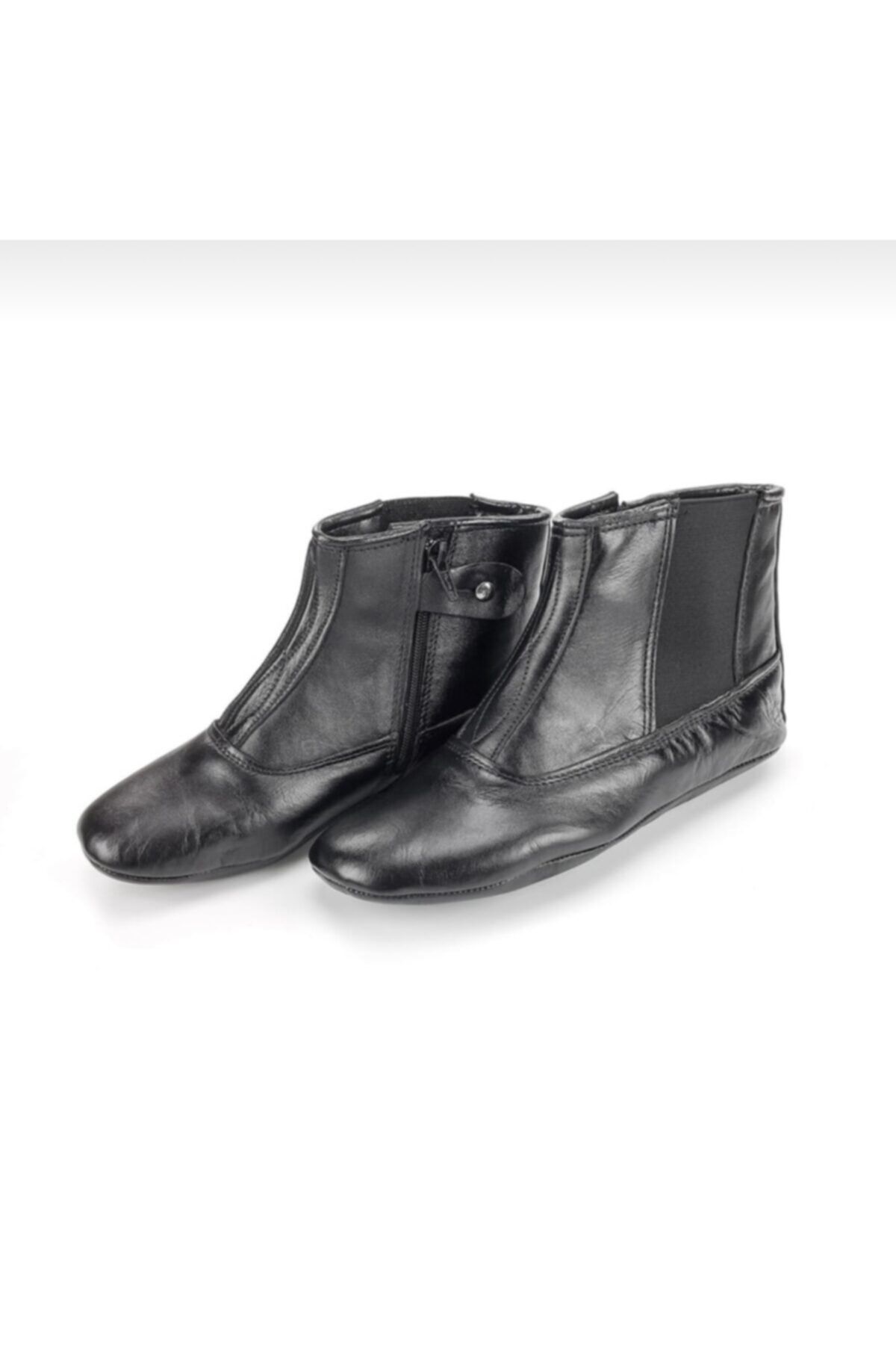 FSM Unisex Hakiki Deri Fermuarlı Mest