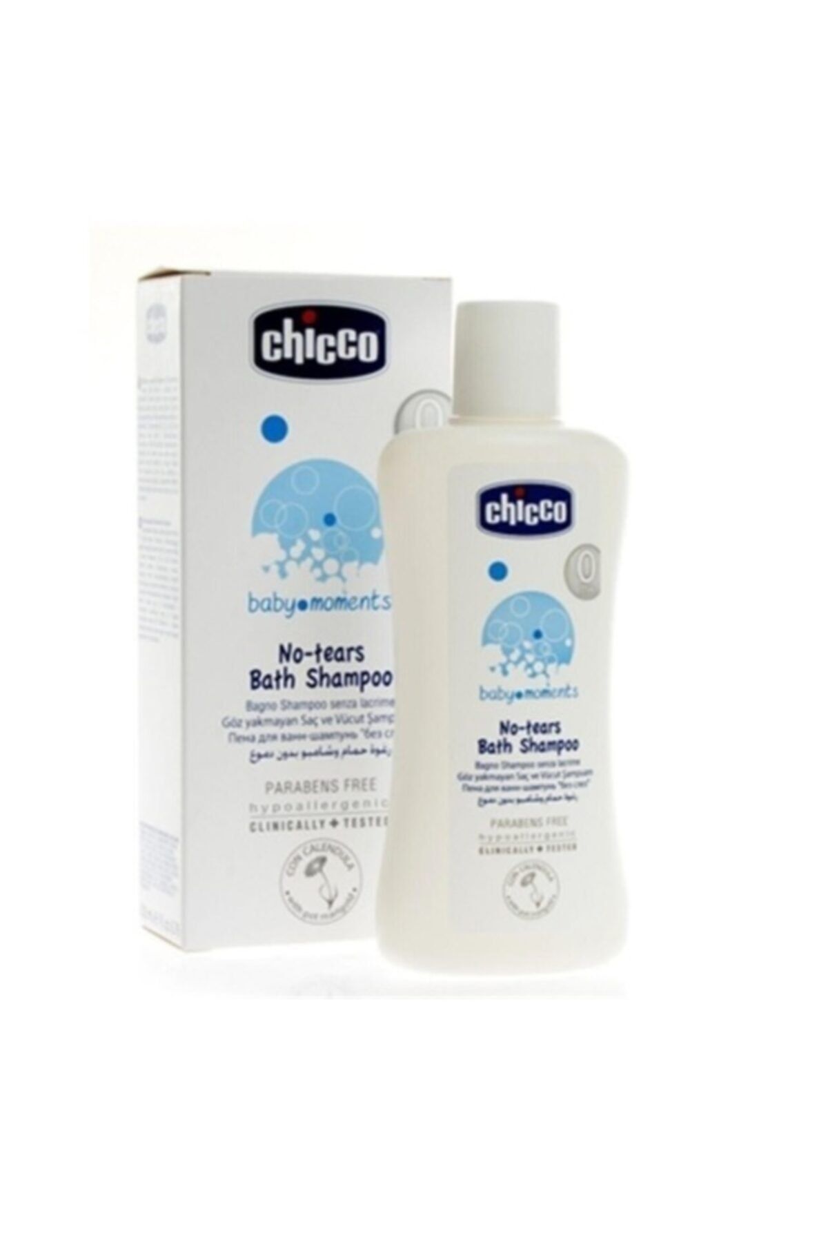 Chicco Baby Moments No Tears Bath Shampoo