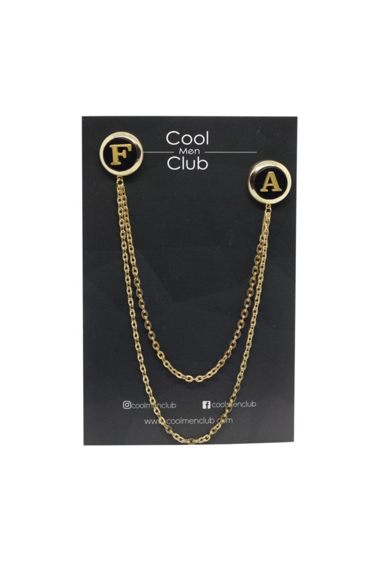 COOLMENCLUB Kişiye Özel Ceket Yaka Iğnesi