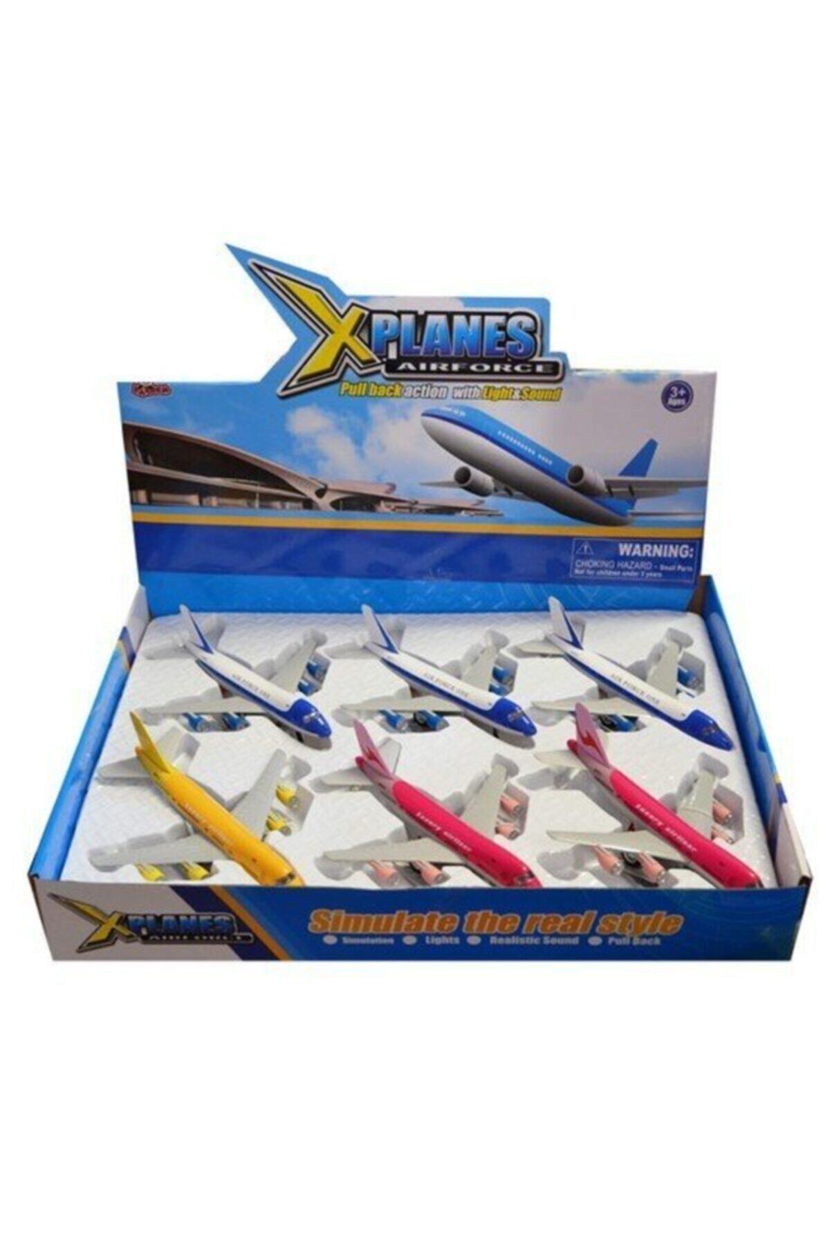 VARDEM OYUNCAK 51493 Çek-bırak Aır Force No:1 Yolcu Uçağı Vardem