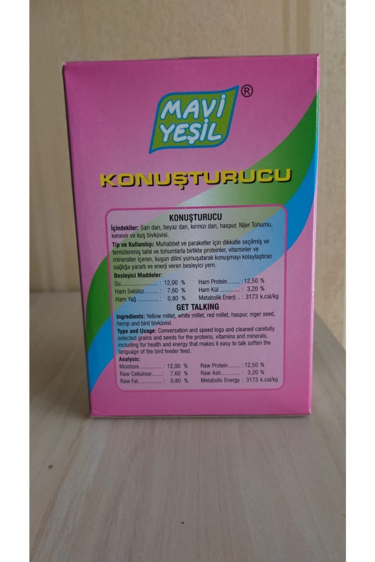 Mavi Yeşil Berra Konuşturucu