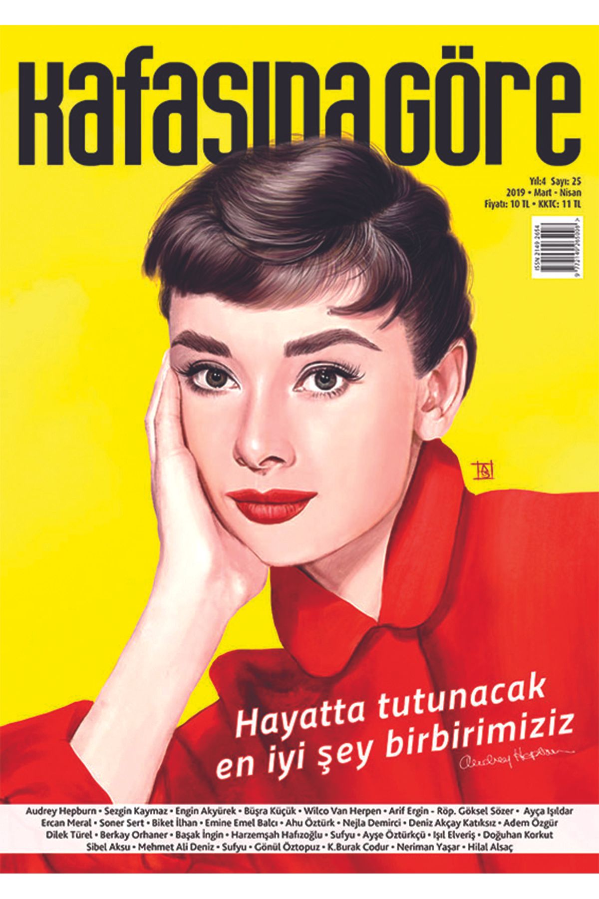 Kafasına Göre Dergi 25. Sayı  Mart Nisan 2019