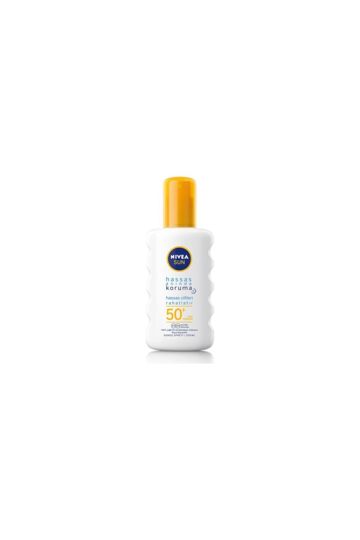 Nivea Sun Hassas Anında Koruma Hassas Ciltlere Özel Spreyi Gkf 50+ 200 Ml
