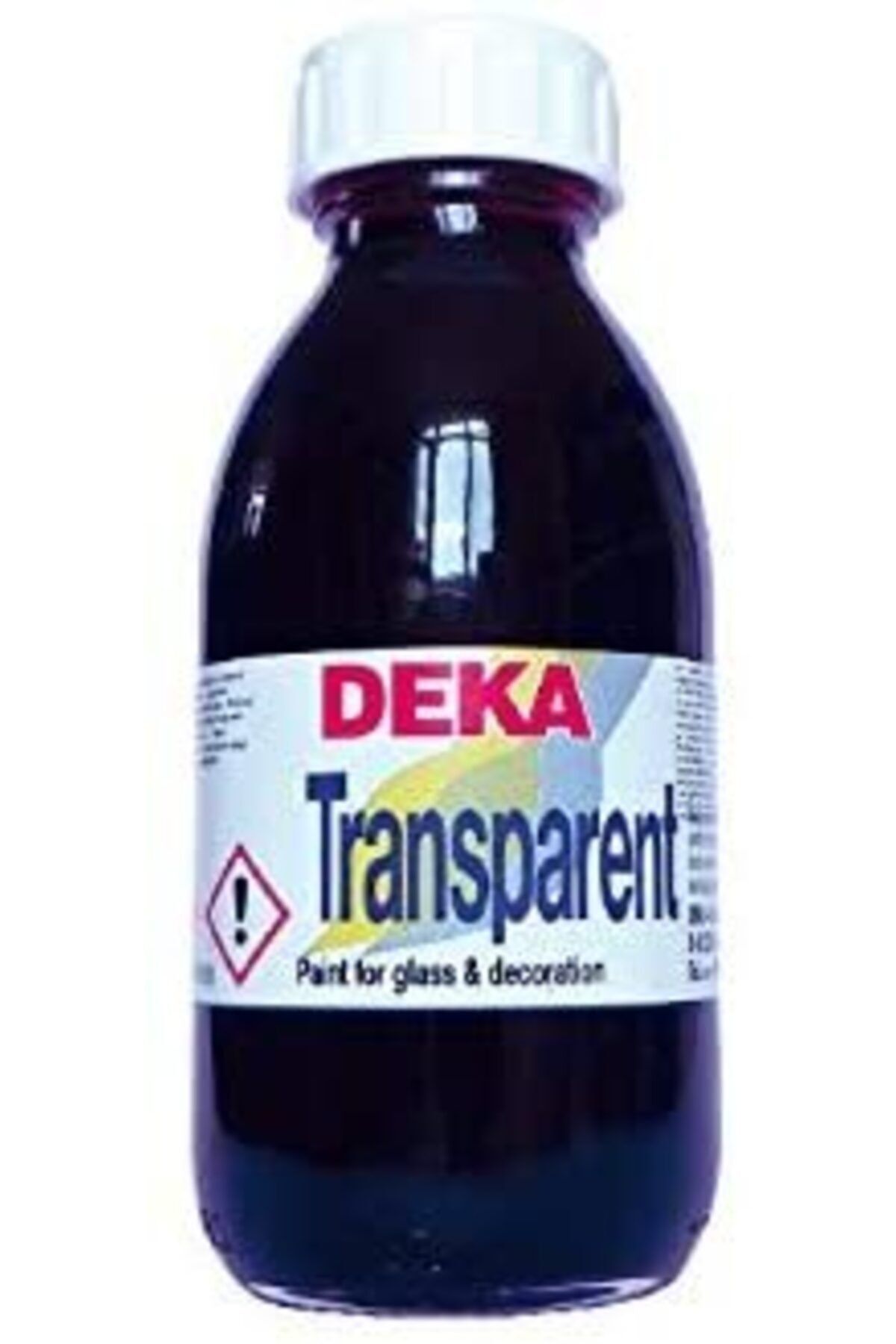 Deka Transparent Cam Boyası 125 ml 02-16 Z Açık Kırmızı