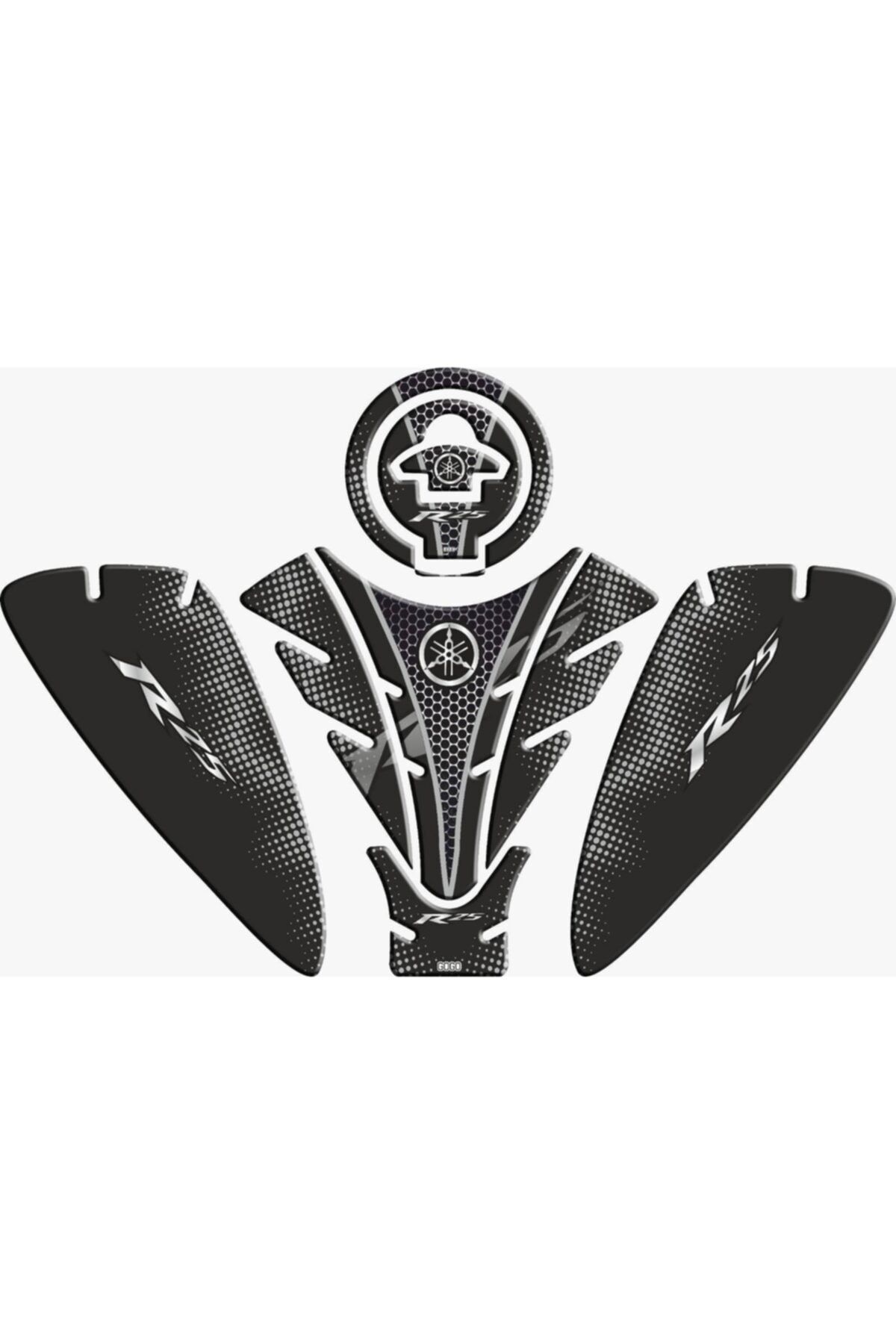 Yamaha Yzf-r25 2019-2020 3'lü Set Tank Yan Pad