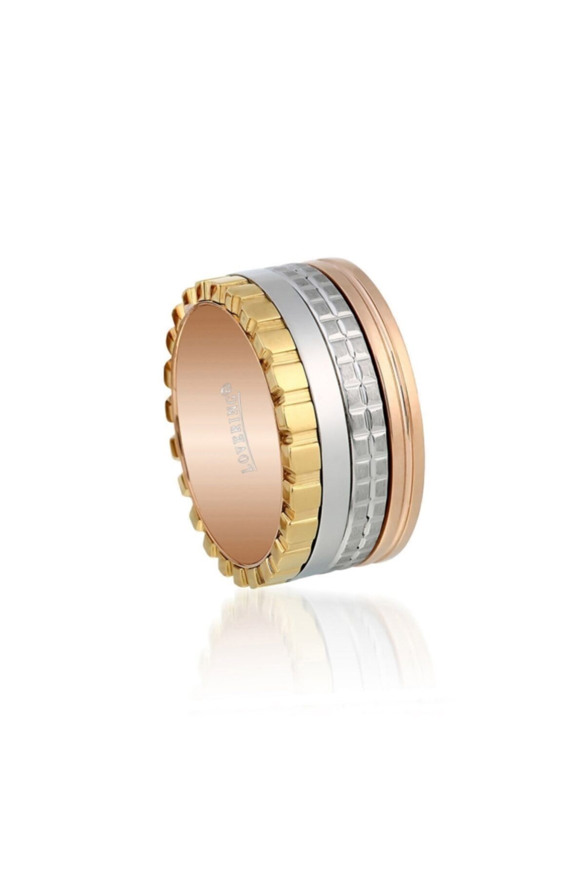 Lovering Lvr519e Erkek Çelik Yüzük