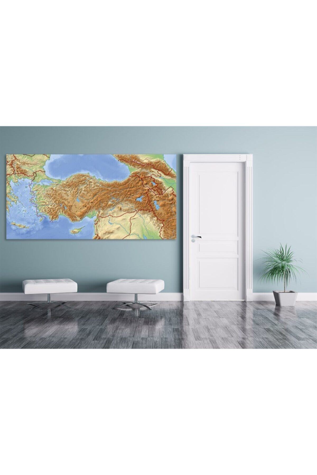 okul posterleri Türkiye Fiziki Haritası