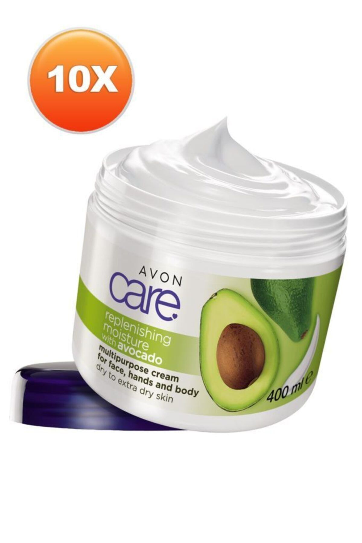 AVON Care Kuru Ciltler Için Avokado Özlü Çok Amaçlı Krem 400 Ml. Onlu Set