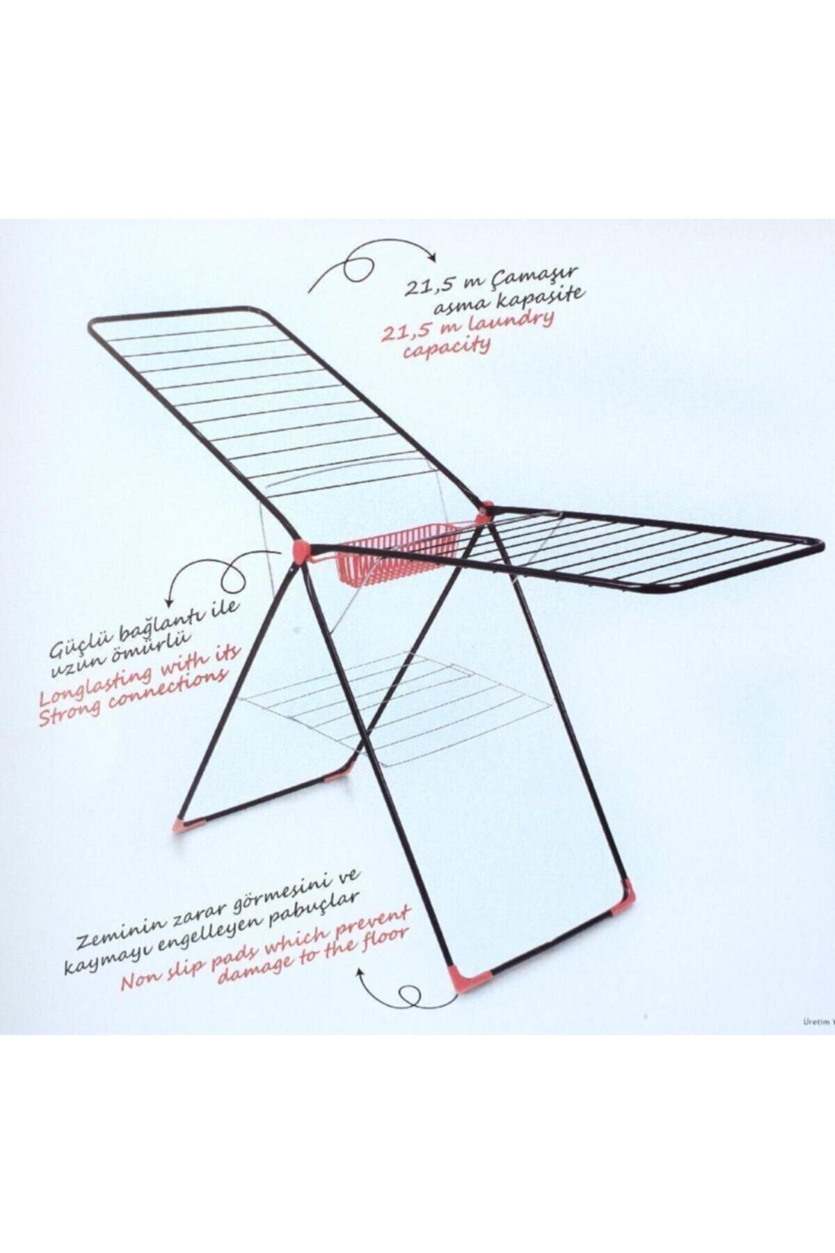 Asoğlu Sepetli Çamaşır Askısı Kurutmalık